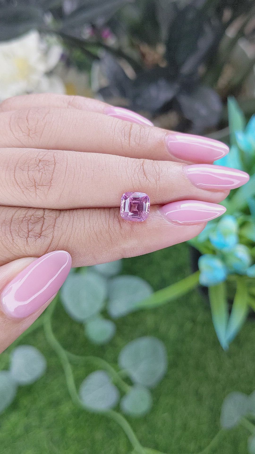 2.28 Ct. Pink Spinel from Tanzania Size Video