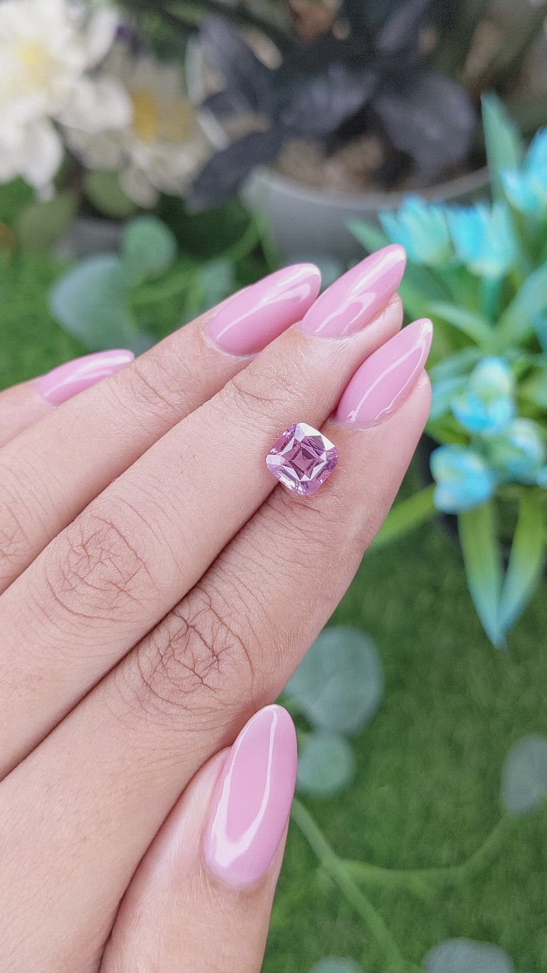2.28 Ct. Pink Spinel from Tanzania Size Video