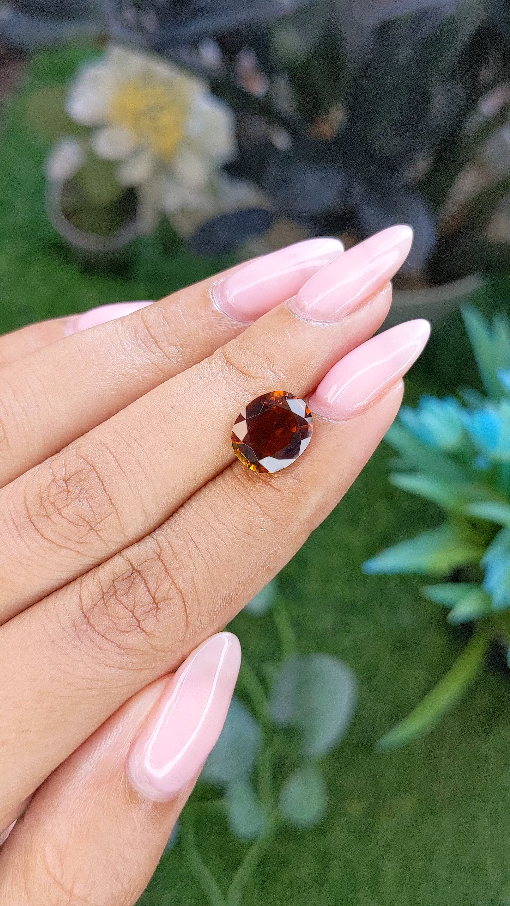 3.00 Ct. Reddish Brown Tourmaline from Ceylon (Sri Lanka) Size Video