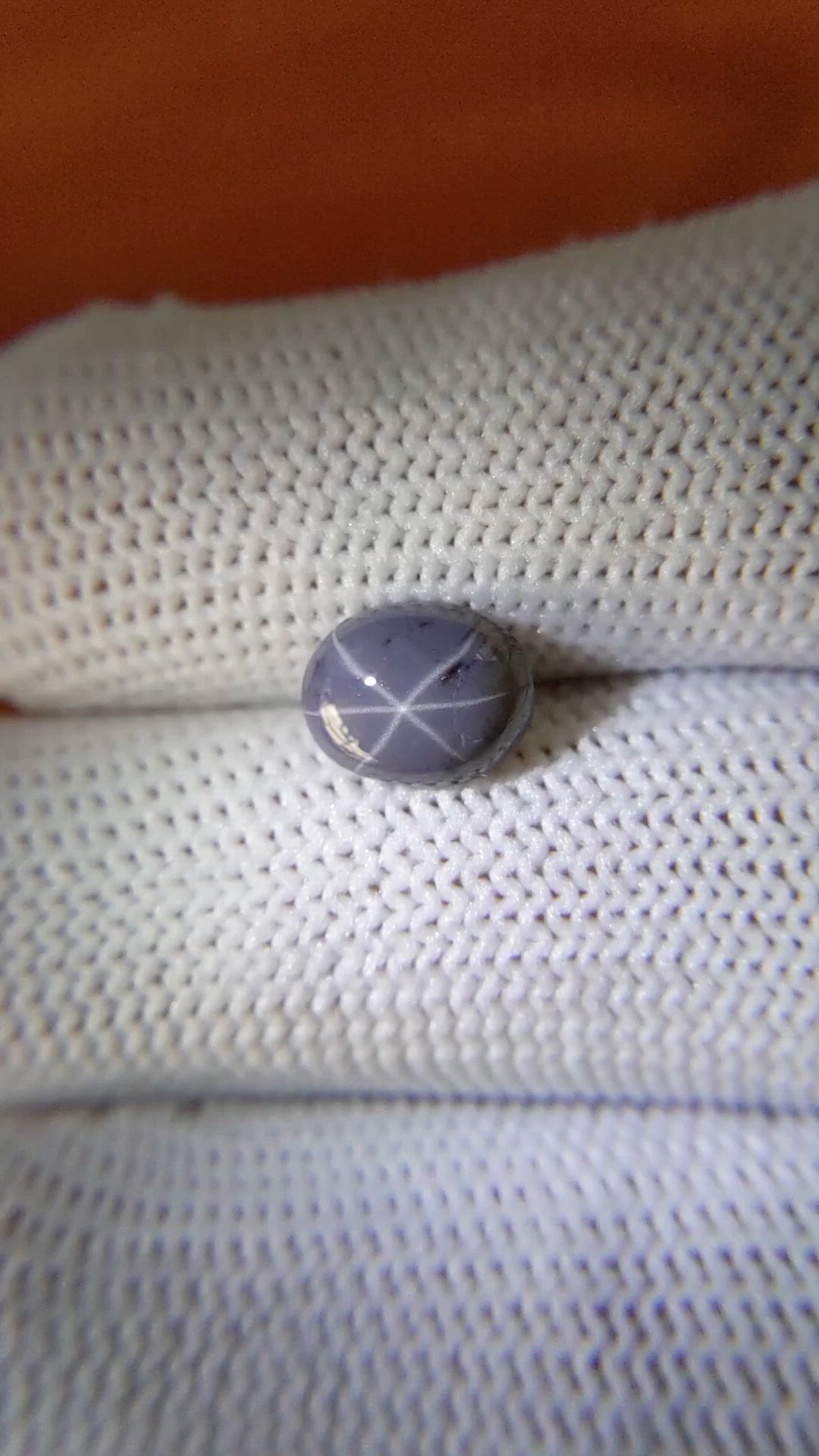 2.10 Ct. Greyish Blue Cabochon Spinel from Ceylon (Sri Lanka) Size Video