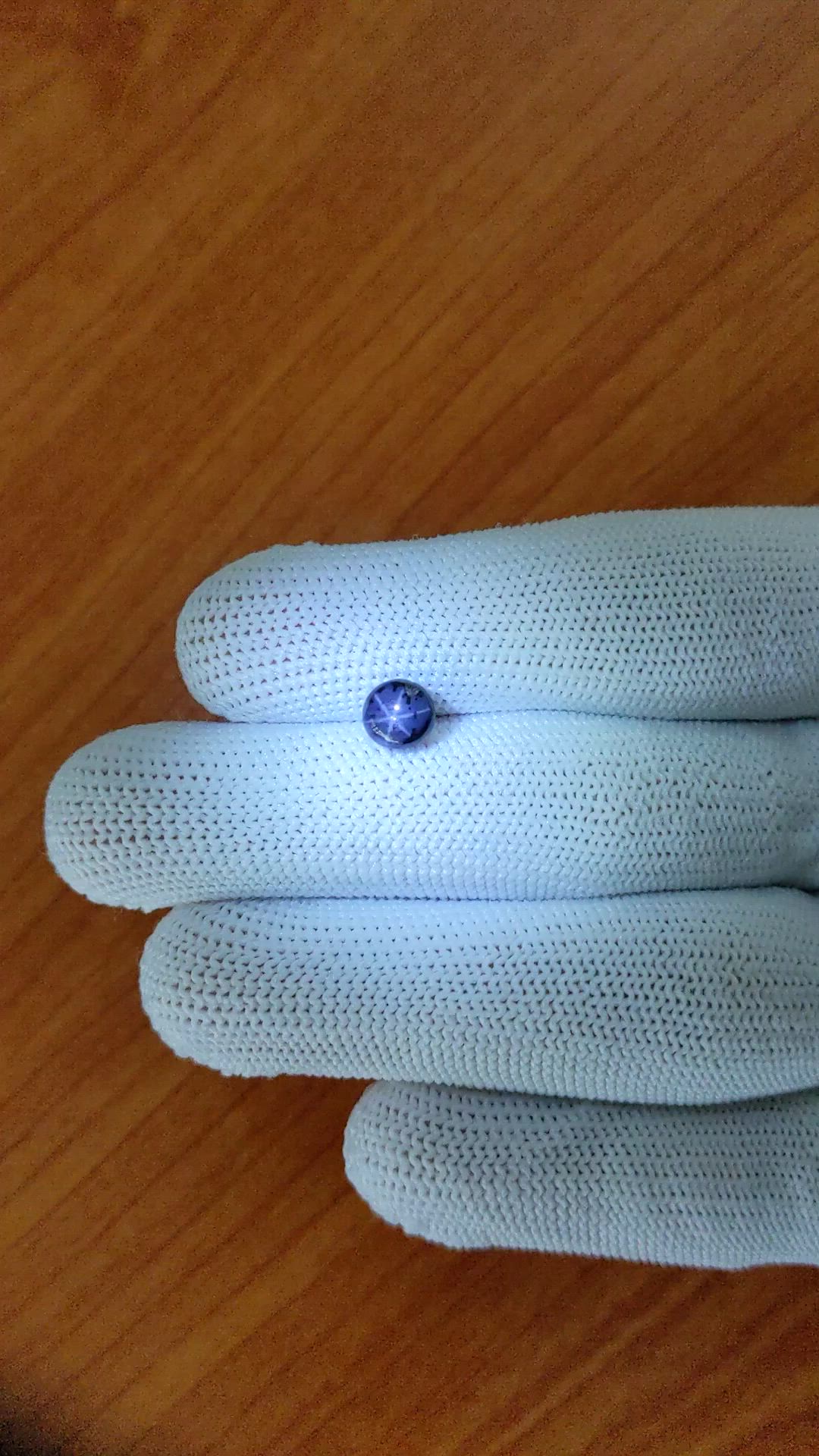 1.52 Ct. Greyish Violet Cabochon Spinel from Ceylon (Sri Lanka) Size Video