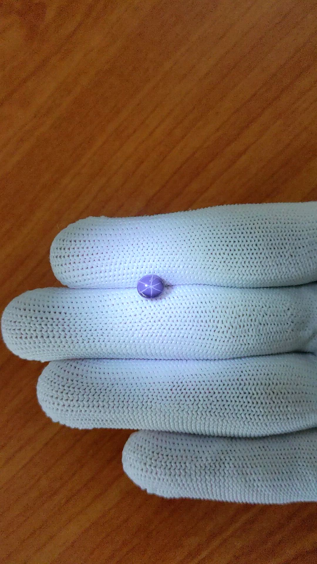1.32 Ct. Bluish Purple Cabochon Spinel from Ceylon (Sri Lanka) Size Video