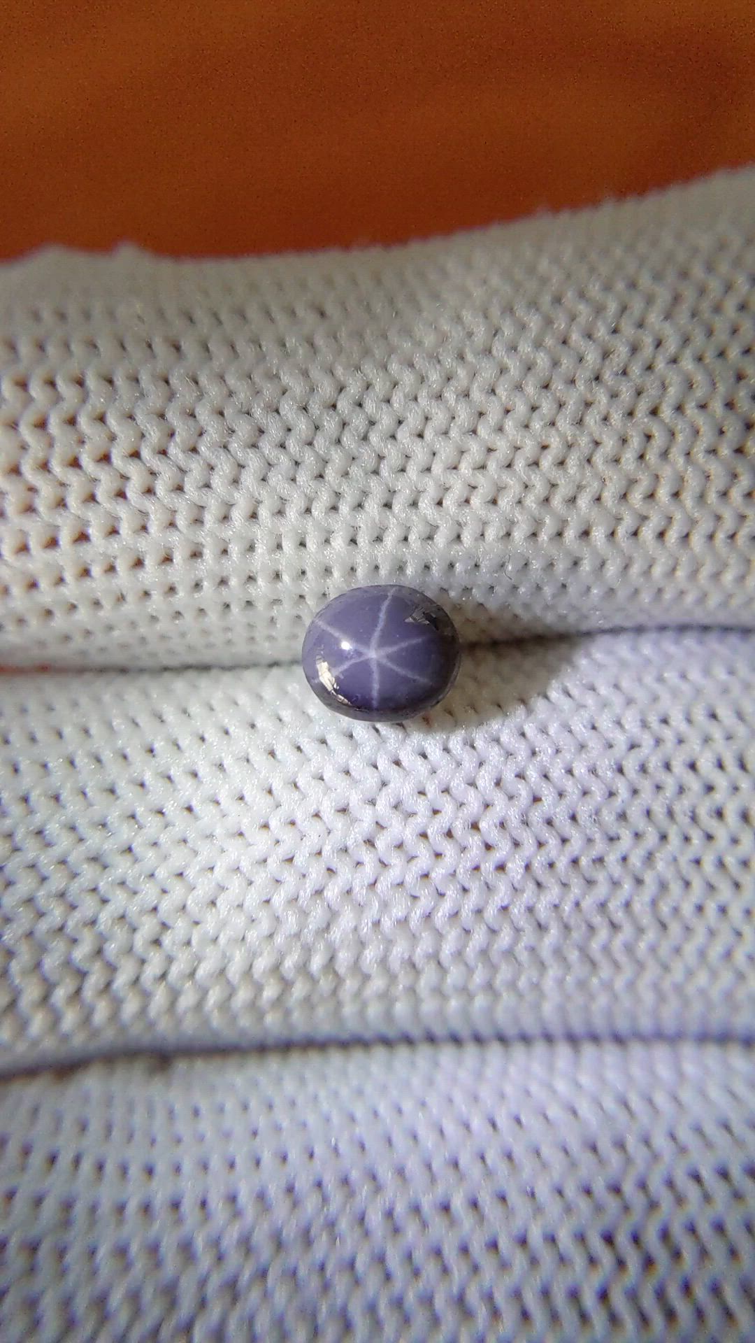 1.32 Ct. Bluish Purple Cabochon Spinel from Ceylon (Sri Lanka) Size Video