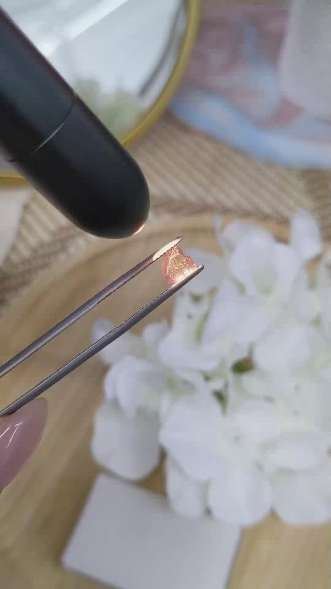 1.26 Ct. Alexandrite from Ceylon (Sri Lanka) Size Video