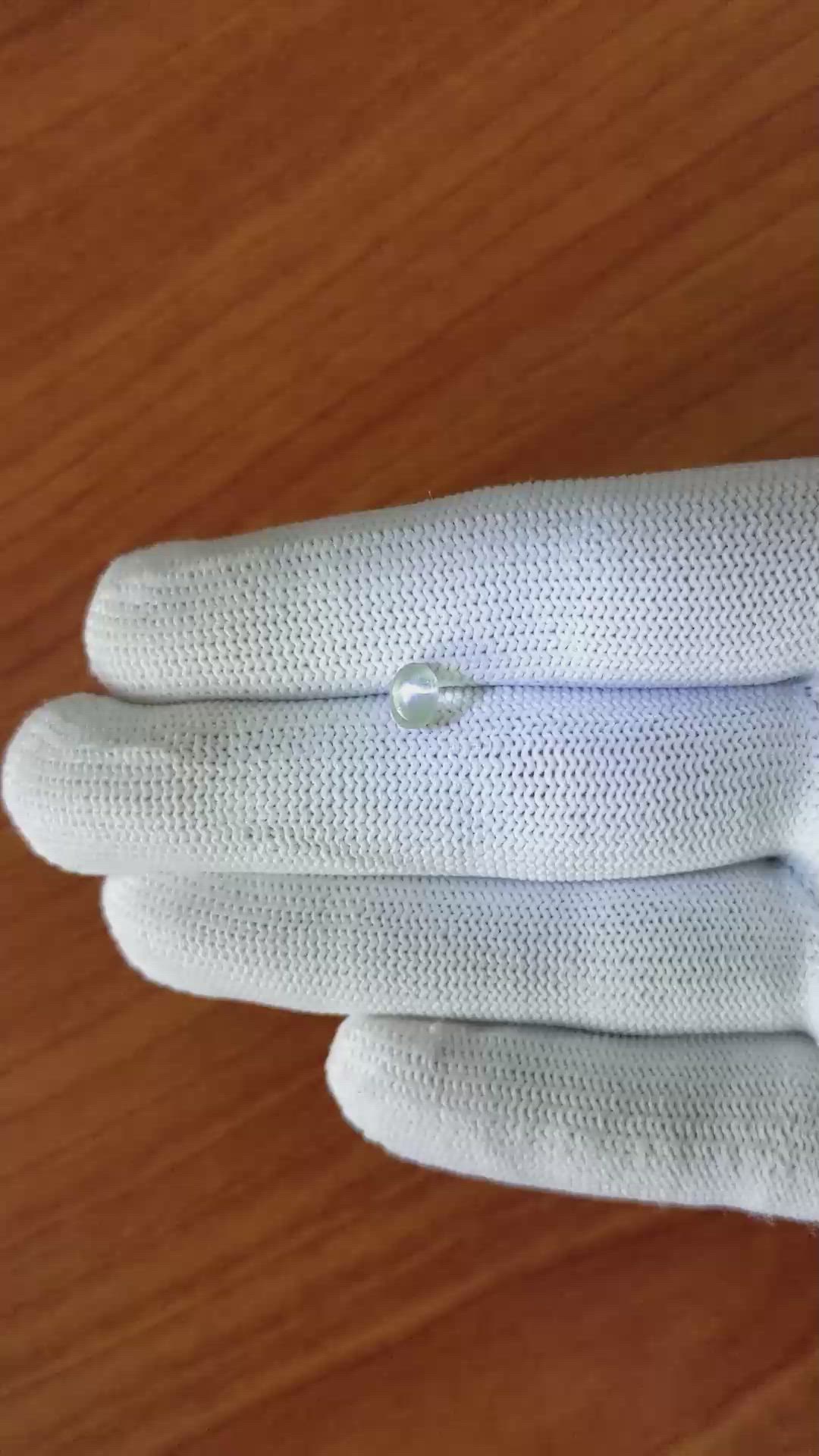 1.07 Ct. Yellow Cabochon Chrysoberyl from Ceylon (Sri Lanka) Size Video