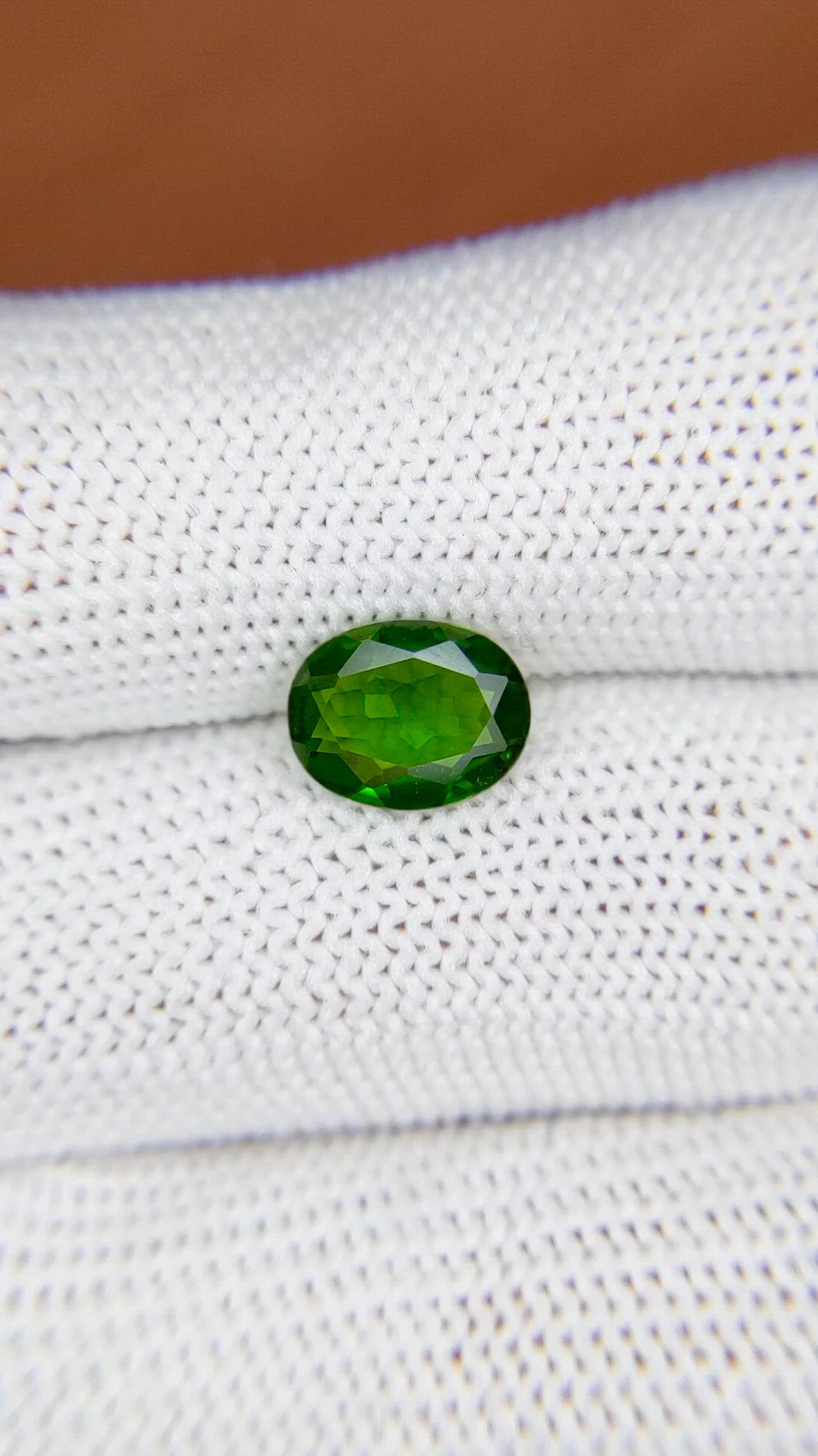 1.46 Ct. Chrome Diopside from Brazil Size Video