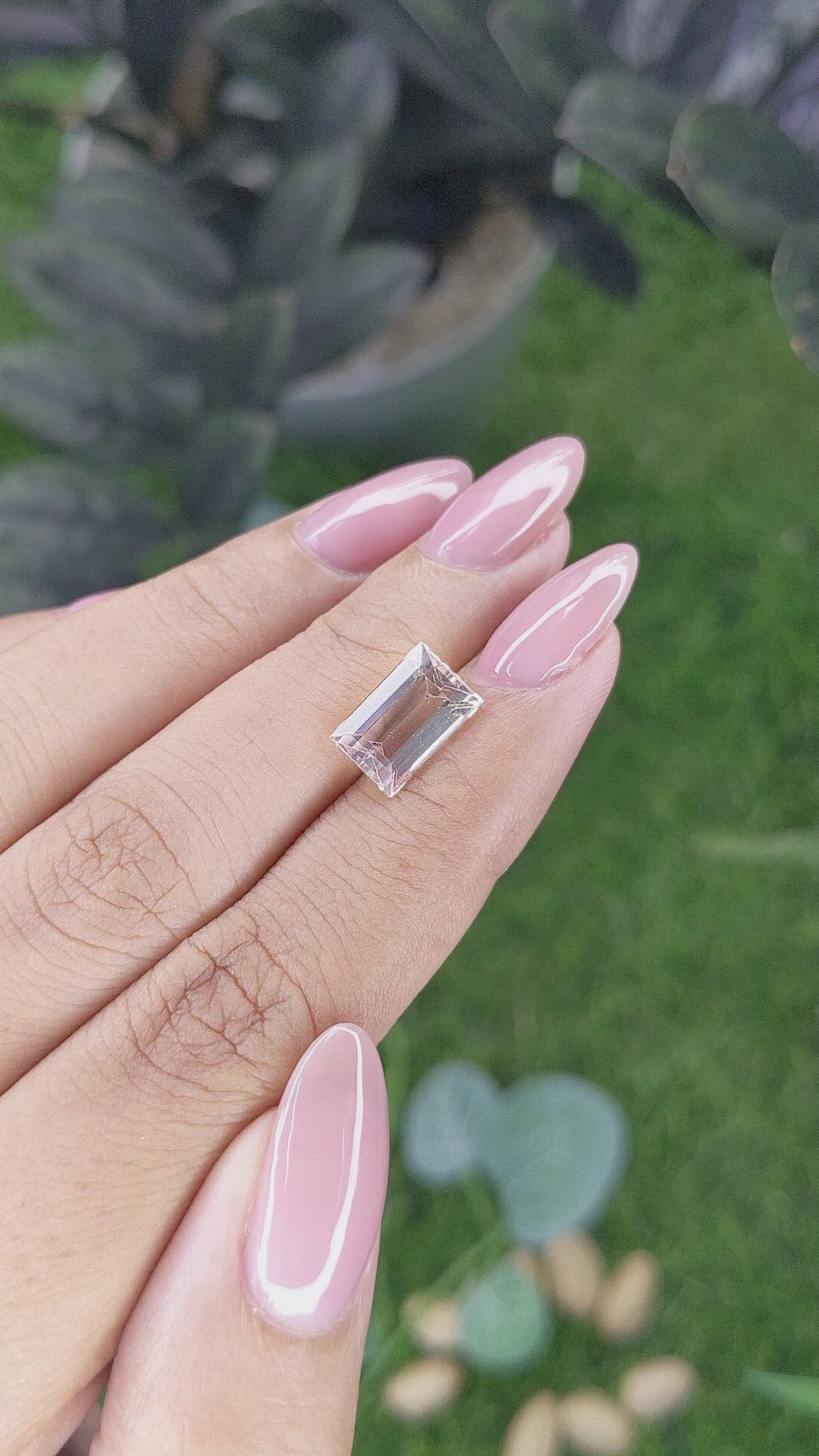 3.07 Ct. Peach Tourmaline from Tanzania Size Video