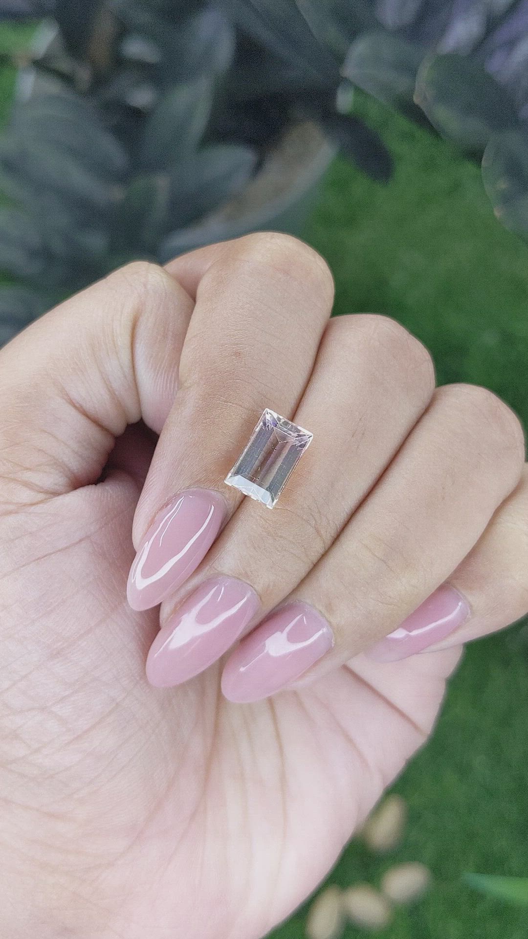 3.07 Ct. Peach Tourmaline from Tanzania Size Video