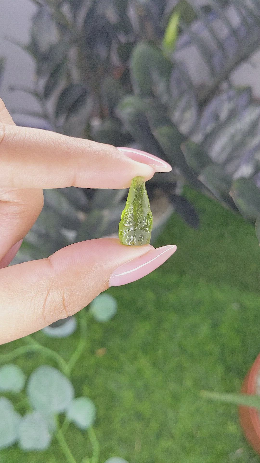 9.48 Ct. Green Tourmaline from Tanzania Size Video