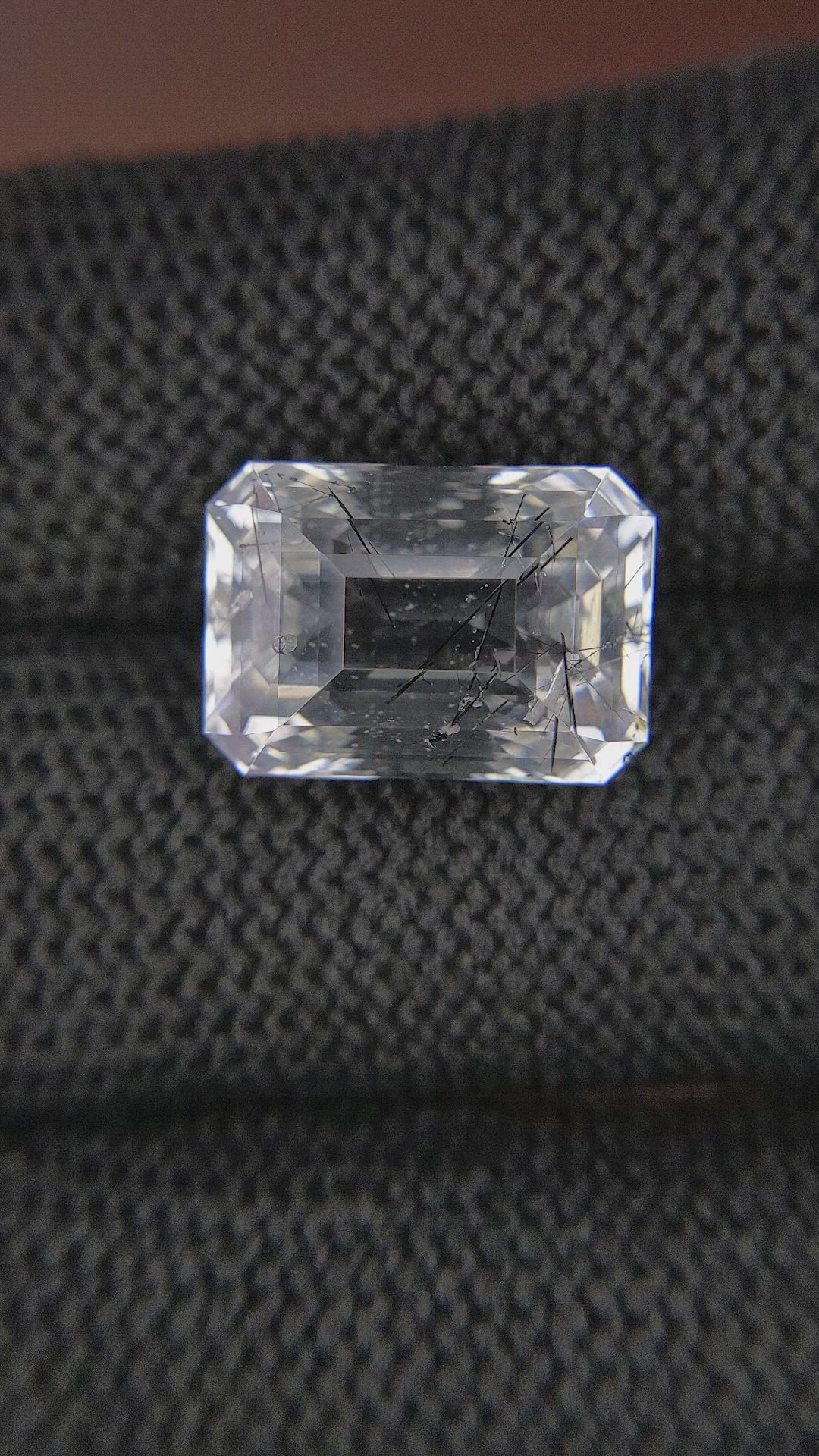 13.45 Ct. White Topaz from Ceylon (Sri Lanka) Size Video