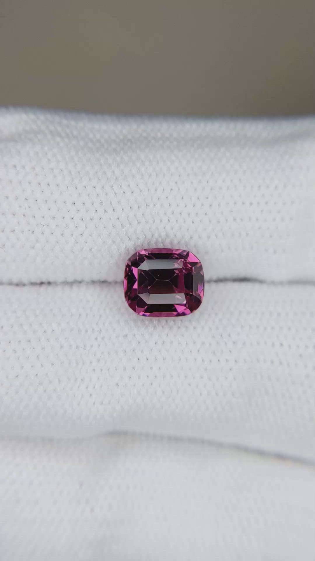 2.64 Ct. Pinkish Purple Garnet from Tanzania Size Video