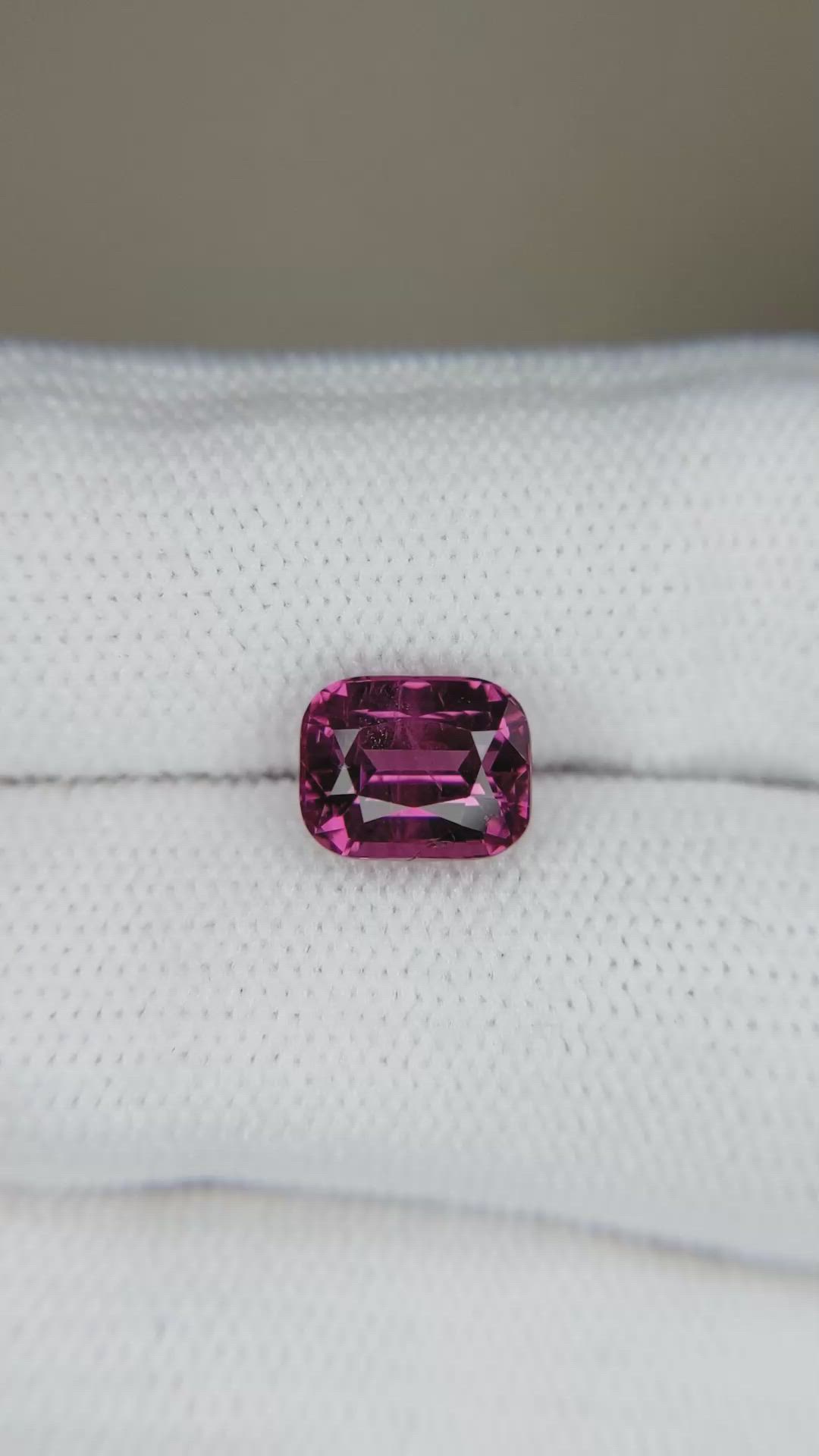 2.90 Ct. Pinkish Purple Garnet from Tanzania Size Video