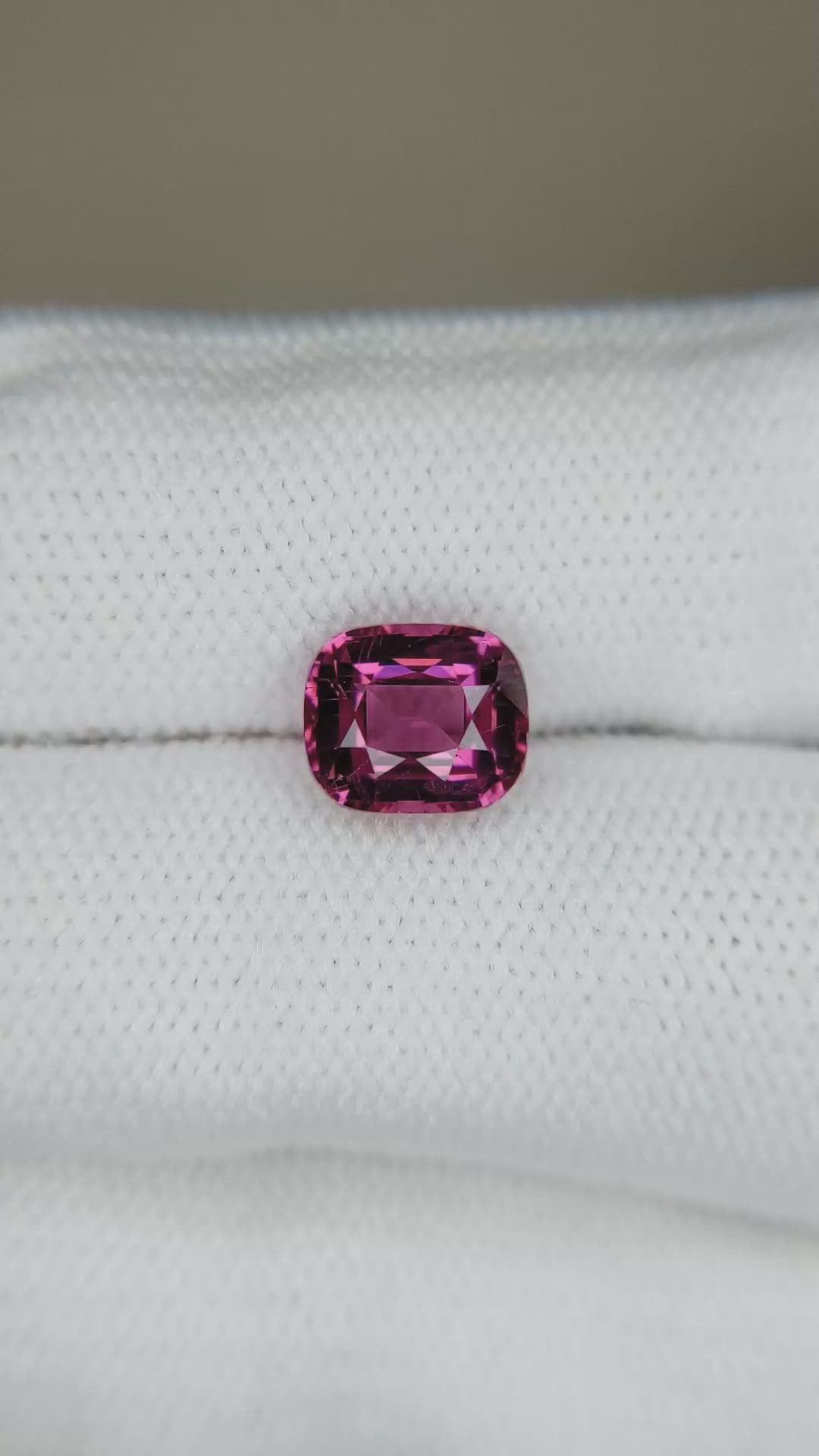 2.80 Ct. Pinkish Purple Garnet from Tanzania Size Video