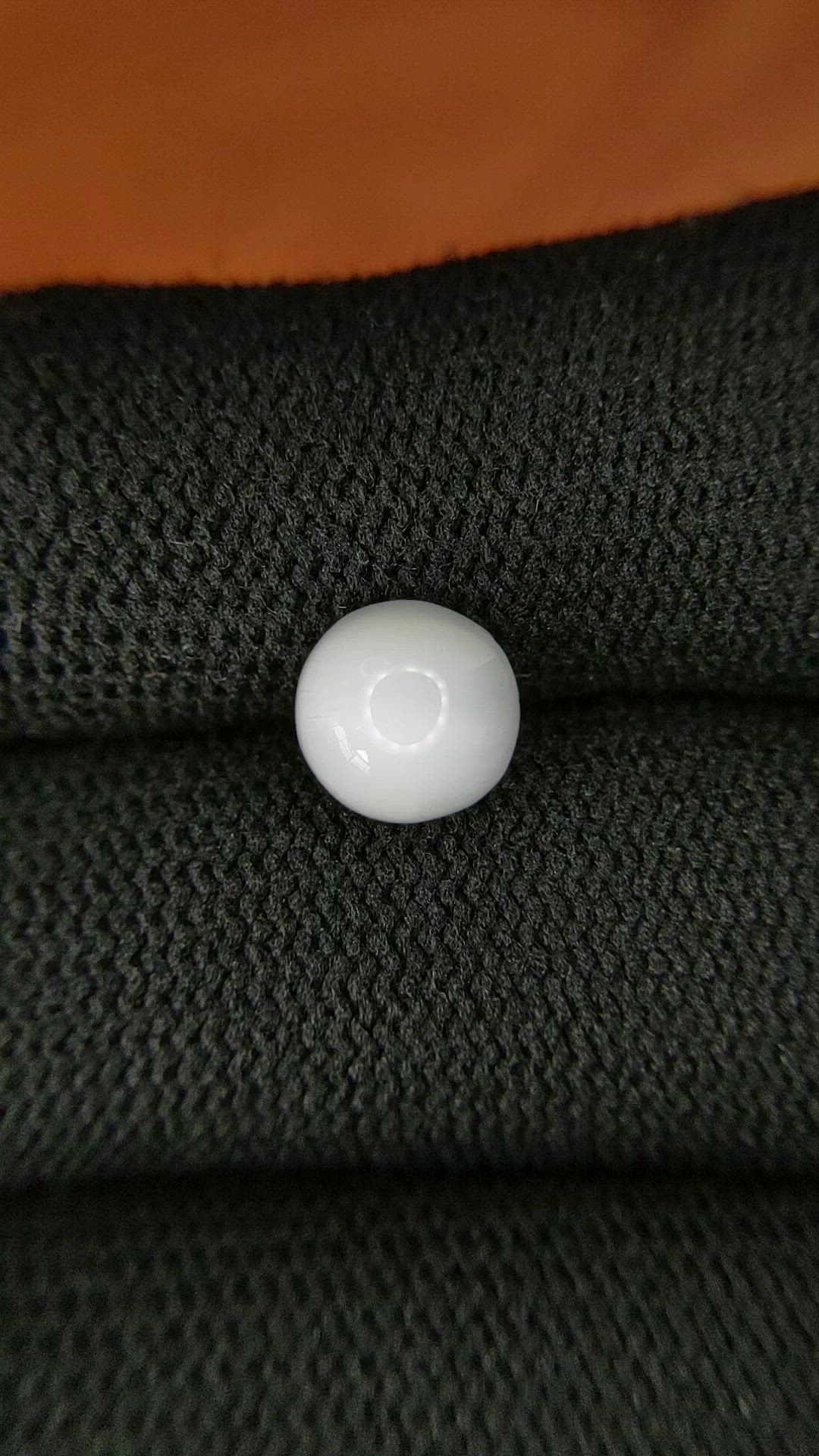 1.68 Ct. White Cabochon Moonstone from Ceylon (Sri Lanka) Size Video