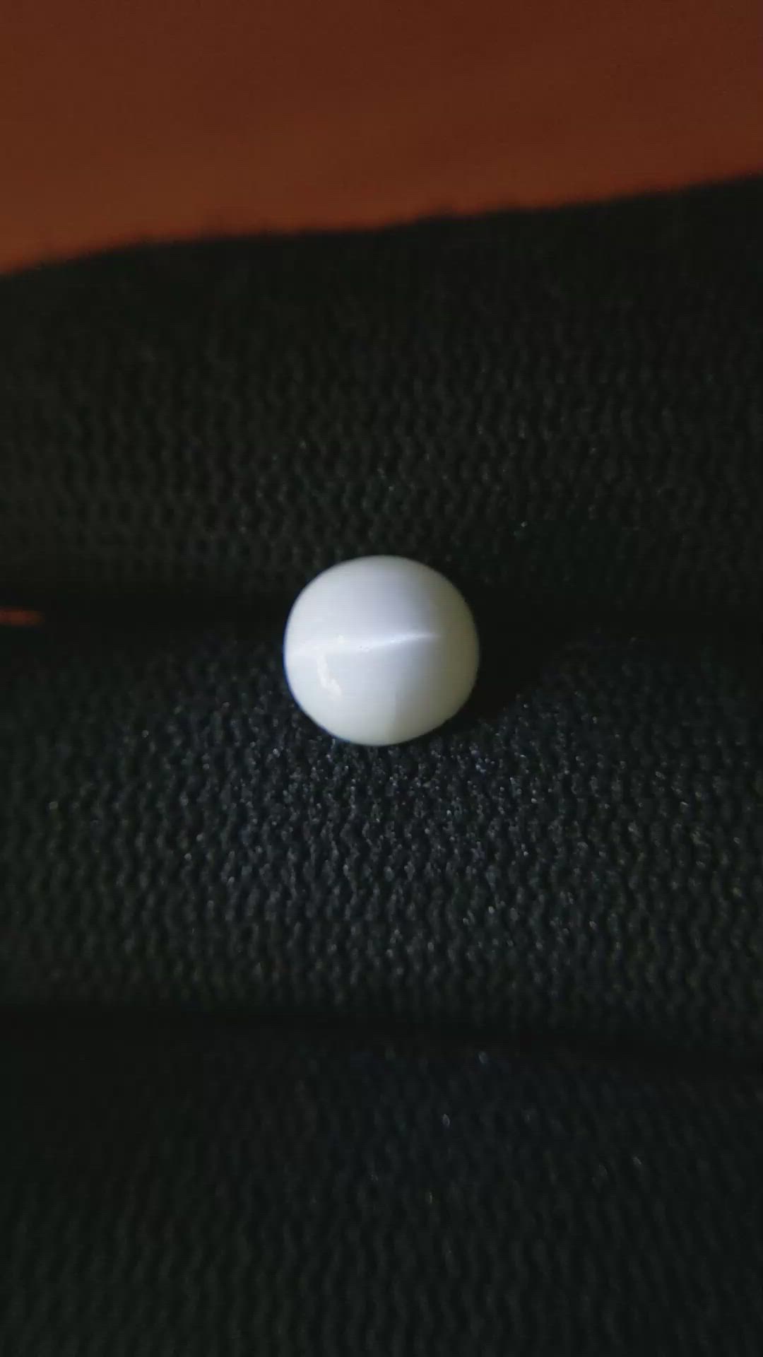 1.68 Ct. White Cabochon Moonstone from Ceylon (Sri Lanka) Size Video