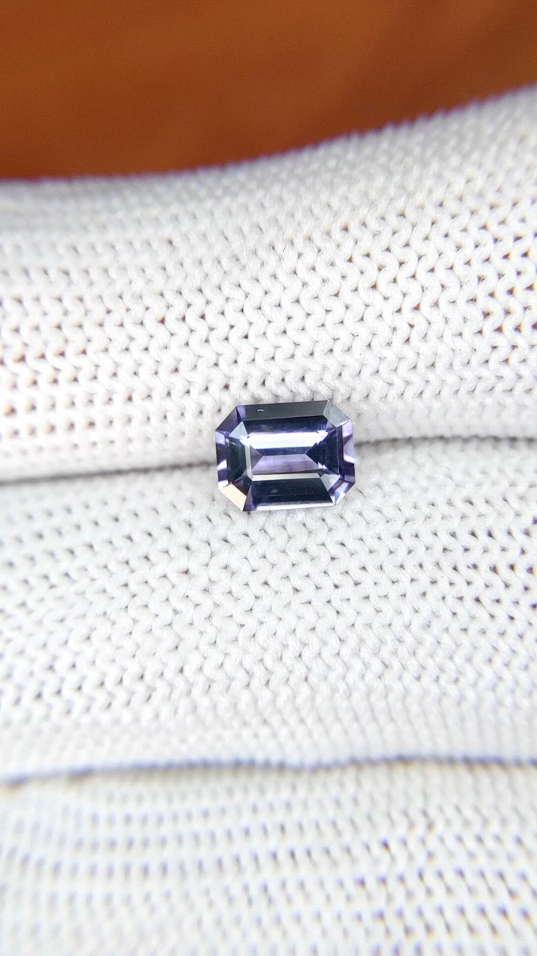 1.08 Ct. Purple Spinel from Ceylon (Sri Lanka) Size Video
