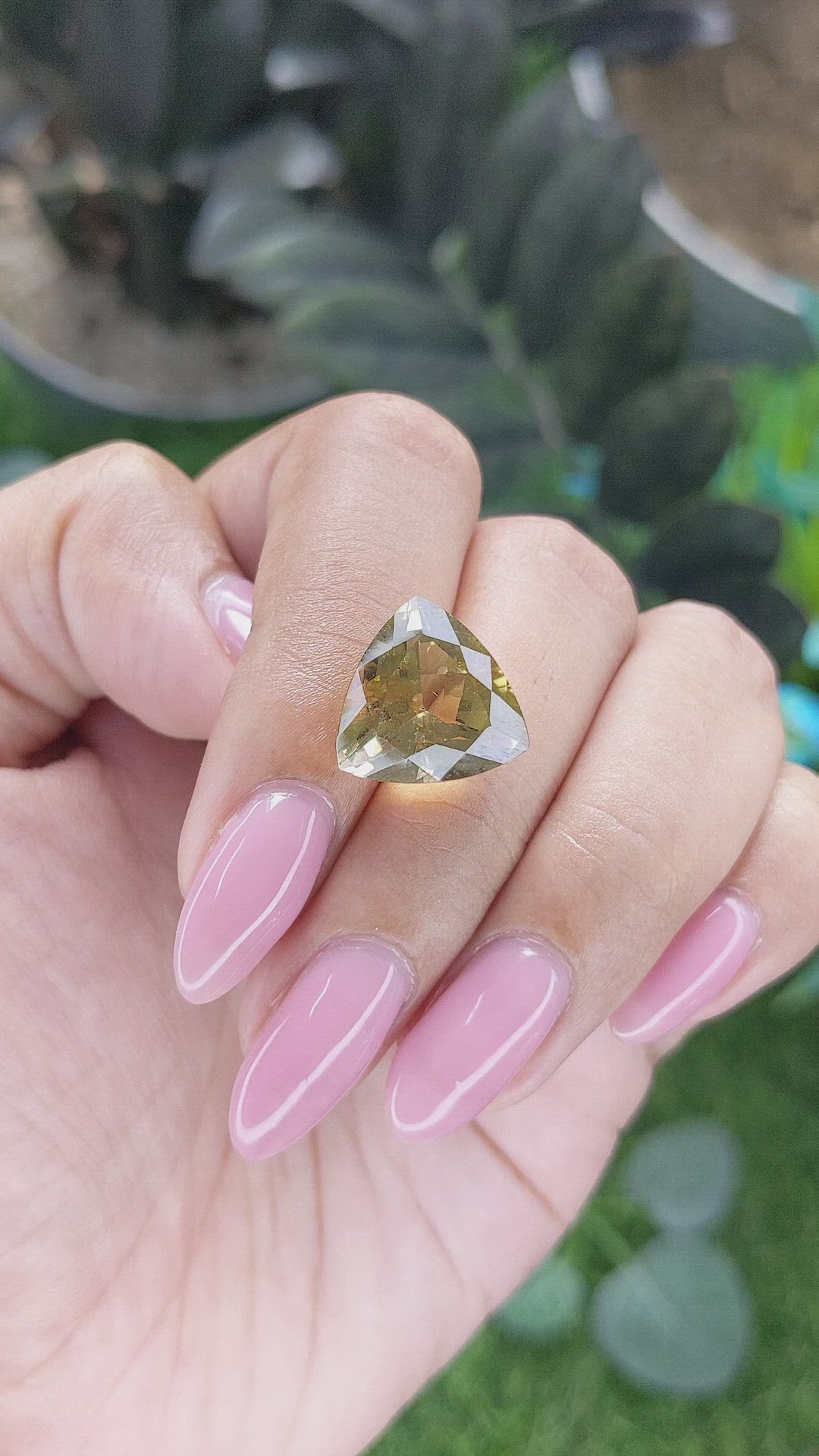 7.55 Ct. Yellow Citrine Size Video