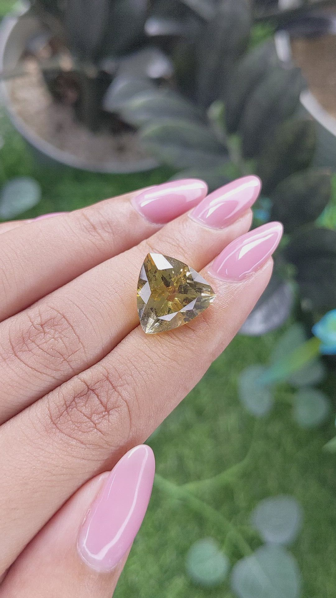 7.55 Ct. Yellow Citrine Size Video