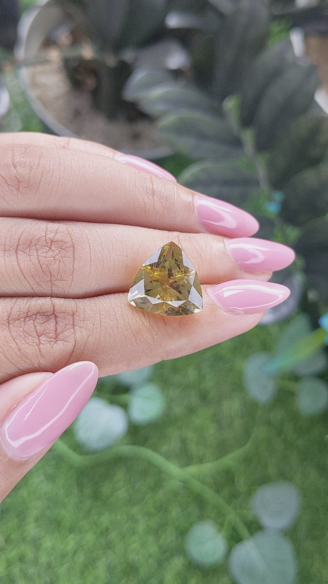 7.55 Ct. Yellow Citrine Size Video