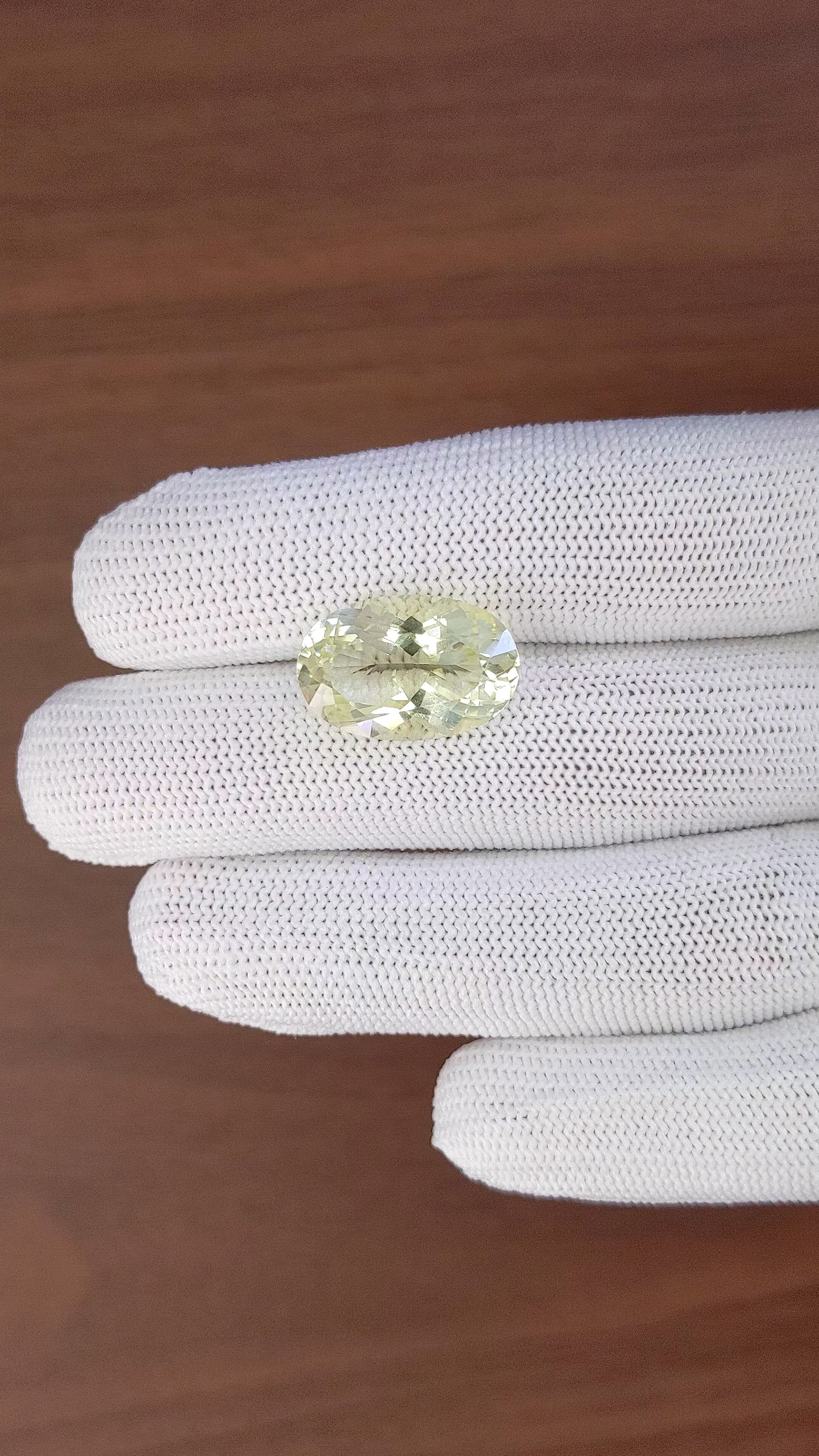 11.07 Ct. Yellow Citrine Size Video