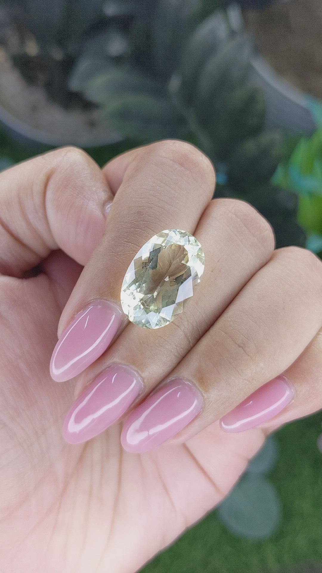 11.07 Ct. Yellow Citrine Size Video