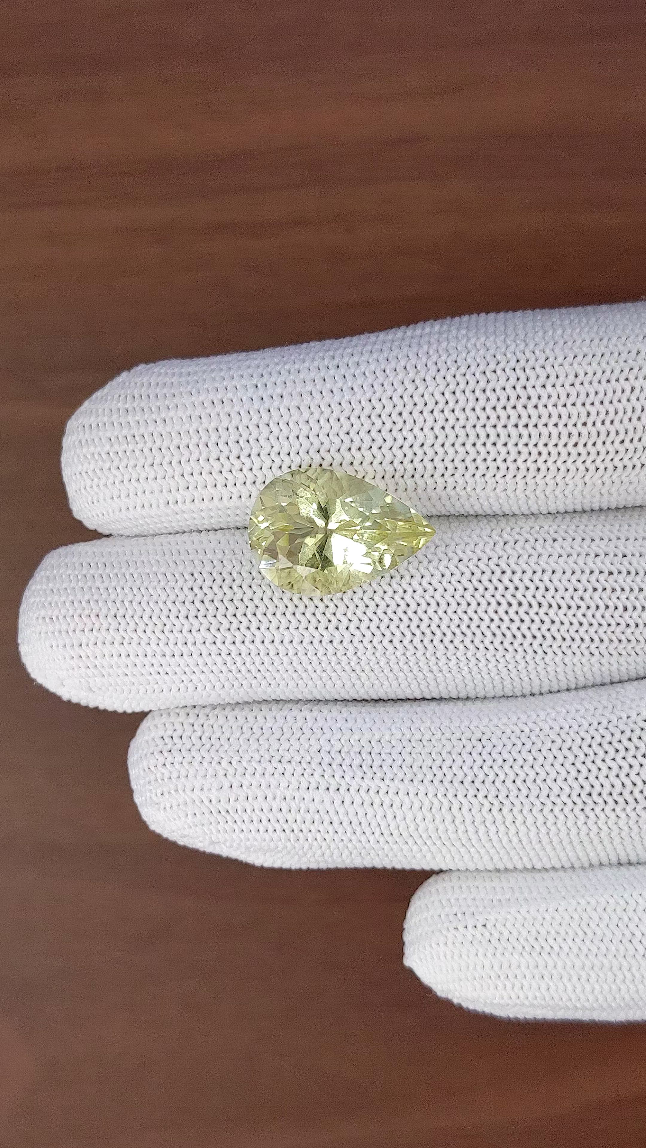 8.26 Ct. Yellow Citrine Size Video