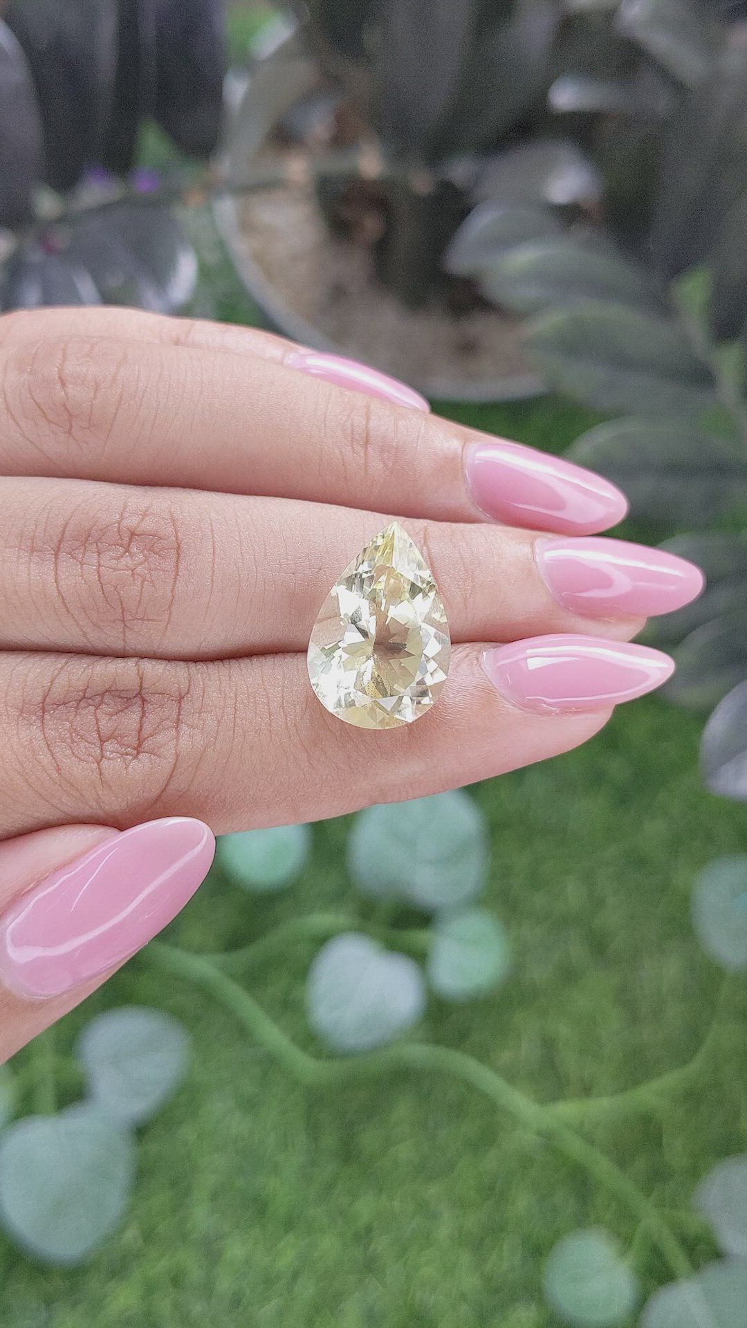 8.26 Ct. Yellow Citrine Size Video