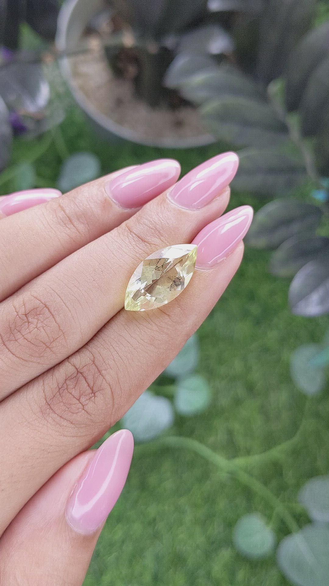 5.47 Ct. Yellow Citrine Size Video