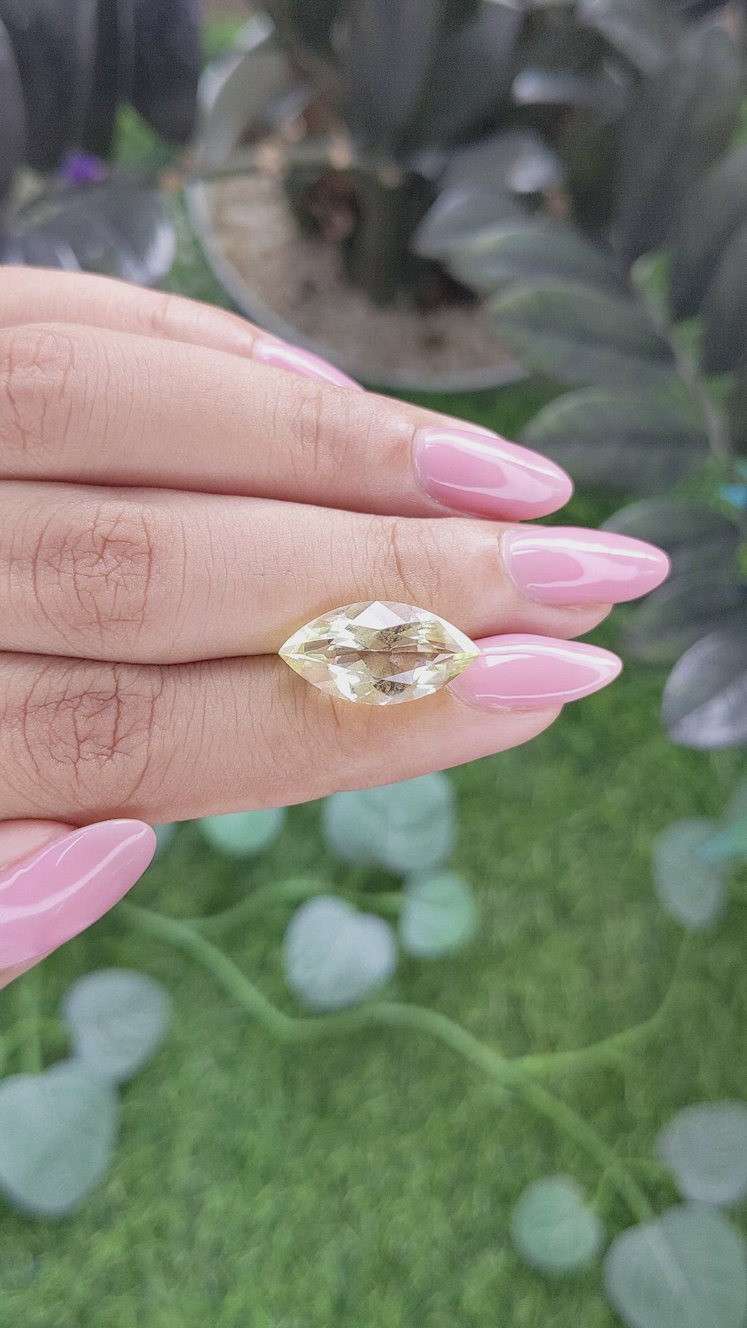 5.47 Ct. Yellow Citrine Size Video