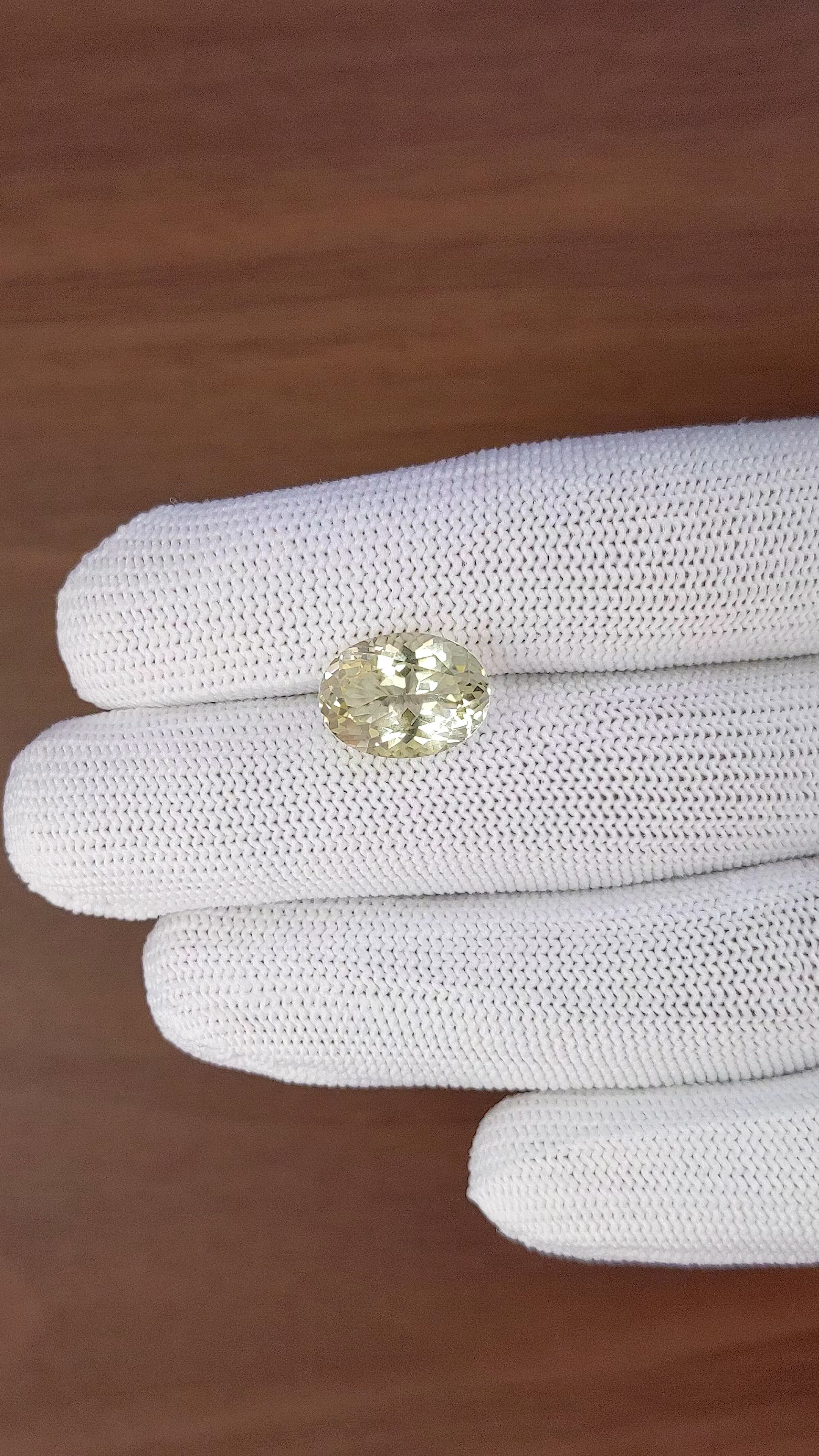 5.40 Ct. Yellow Citrine Size Video
