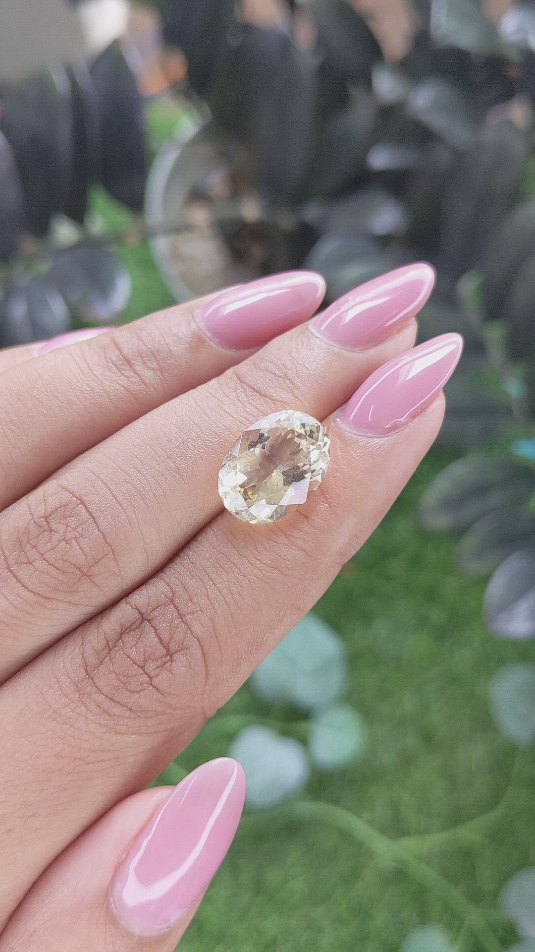 5.40 Ct. Yellow Citrine Size Video