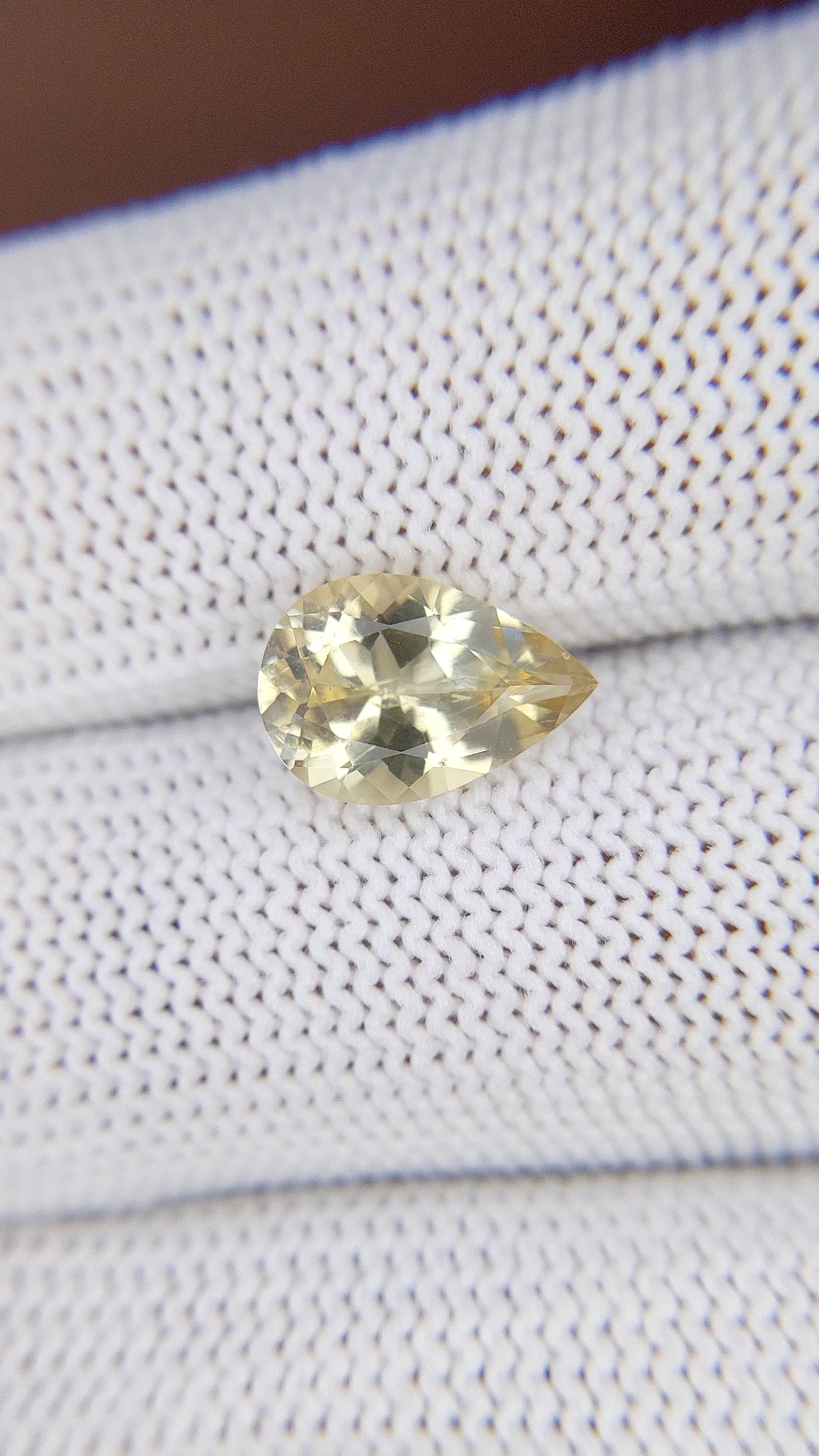 1.84 Ct. Yellow Citrine Size Video