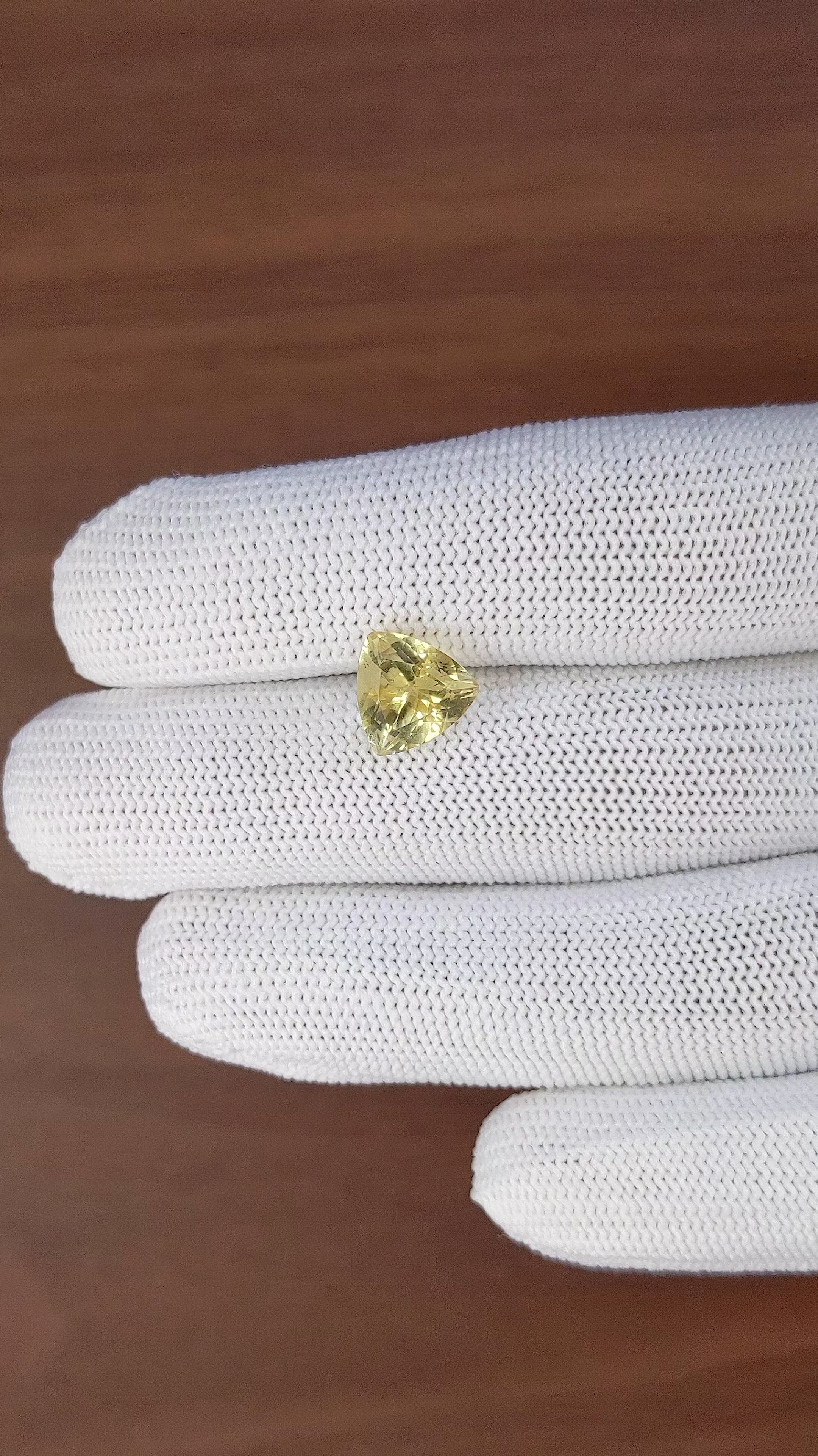 2.57 Ct. Yellow Citrine Size Video