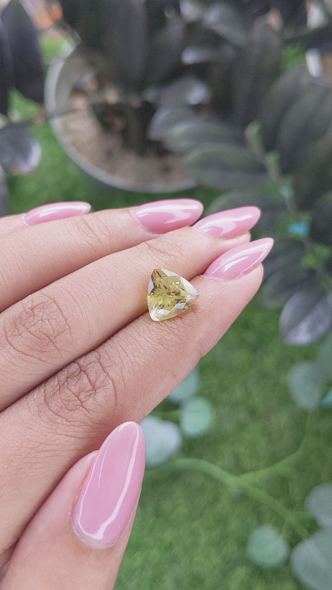 2.57 Ct. Yellow Citrine Size Video