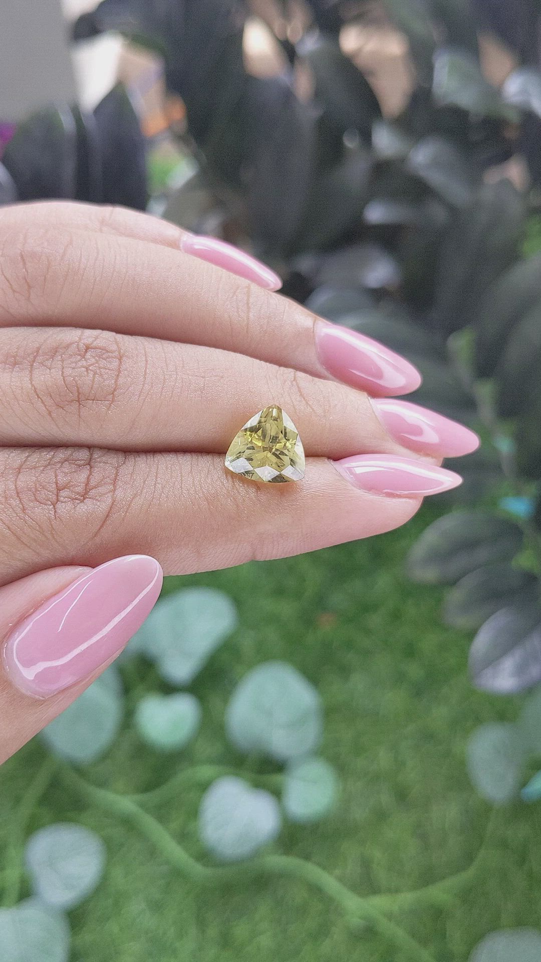 2.57 Ct. Yellow Citrine Size Video