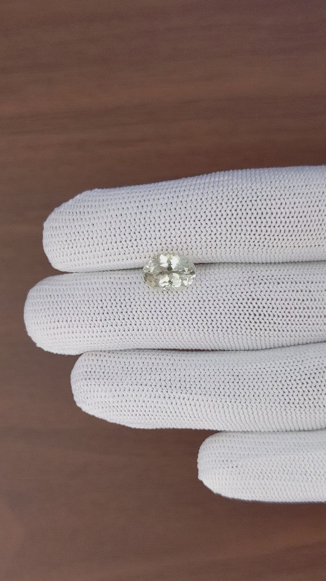 2.24 Ct. Yellow Citrine from Madagascar Size Video