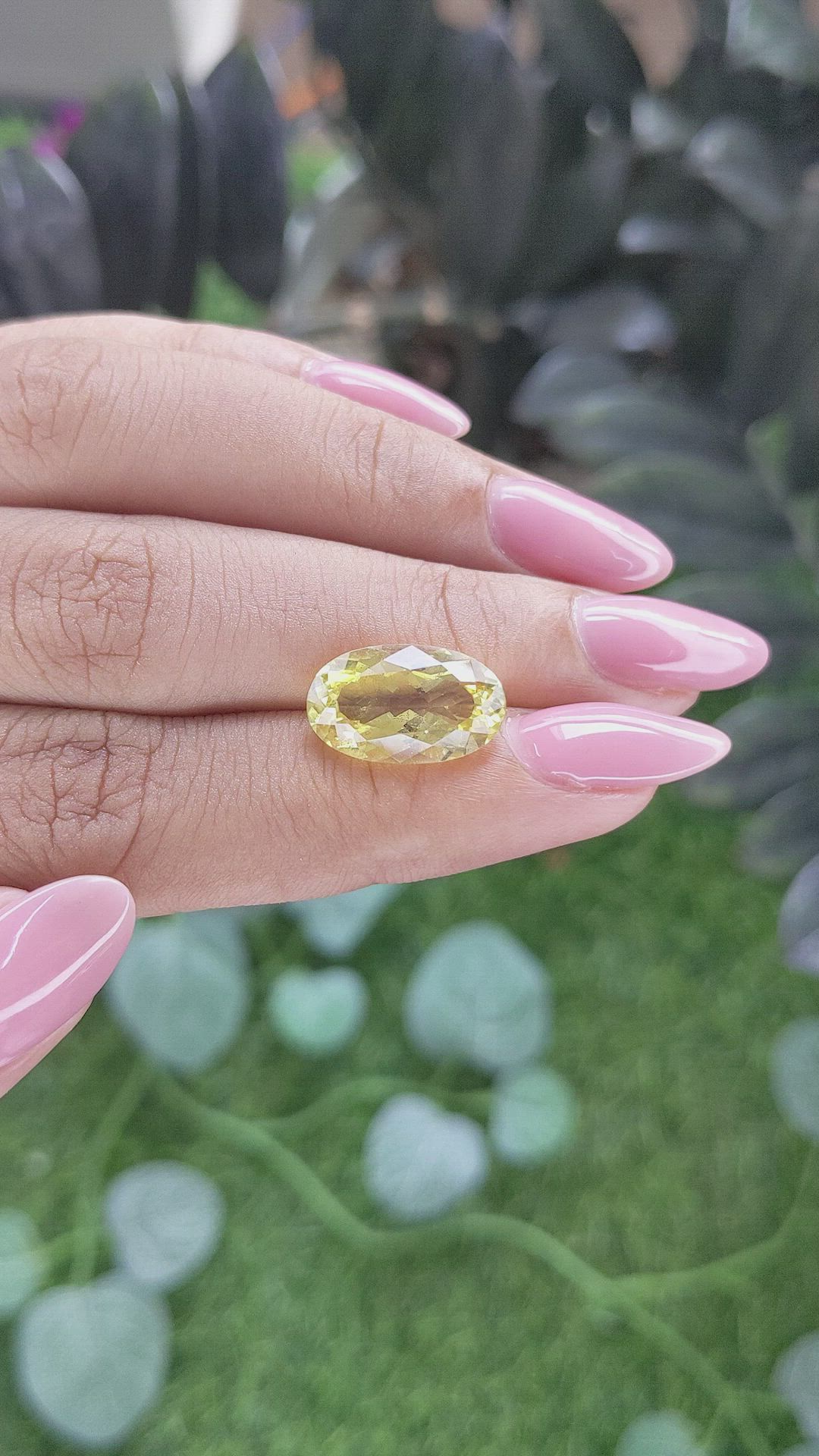 4.92 Ct. Yellow Citrine Size Video