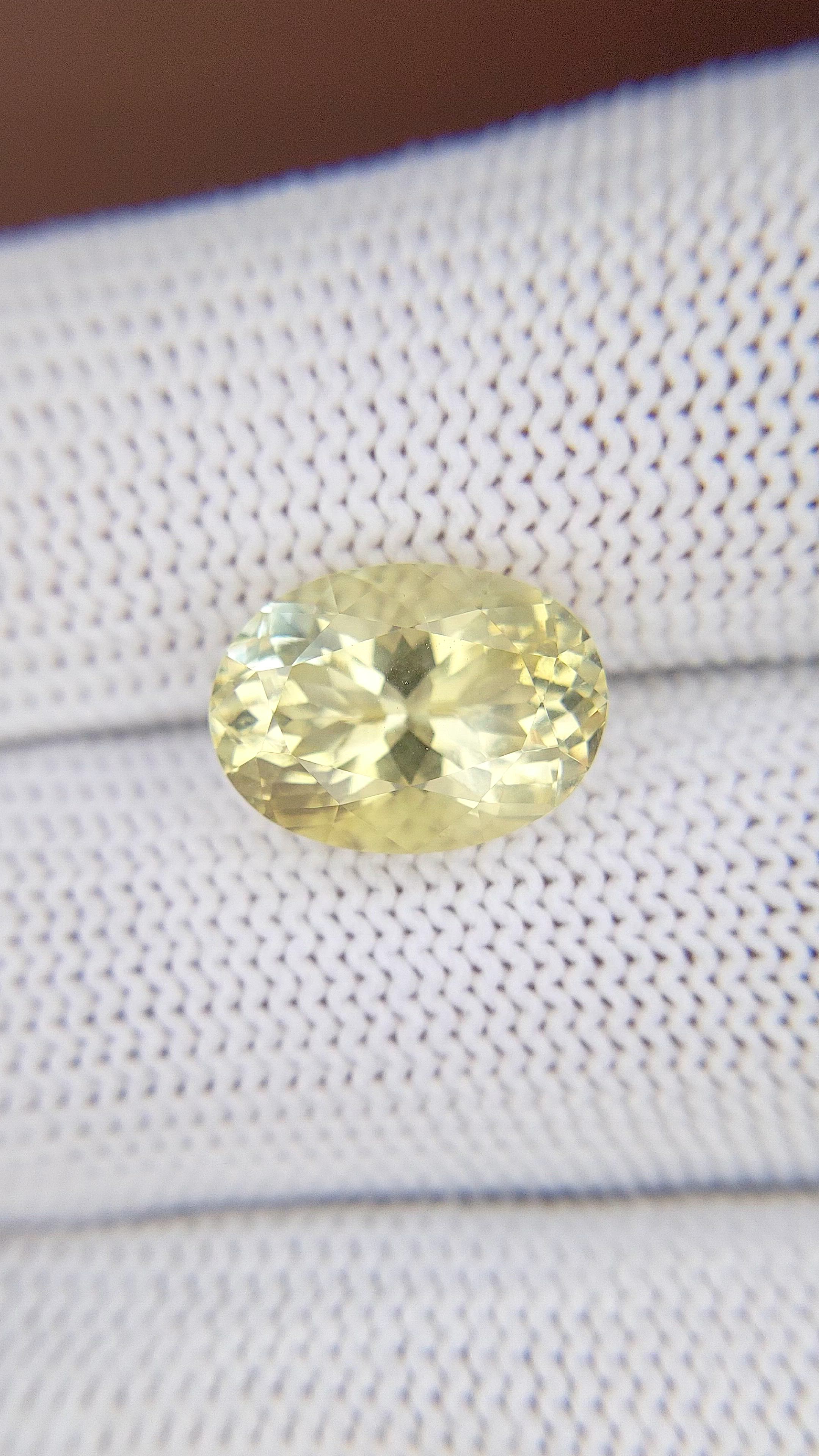 4.36 Ct. Yellow Citrine Size Video