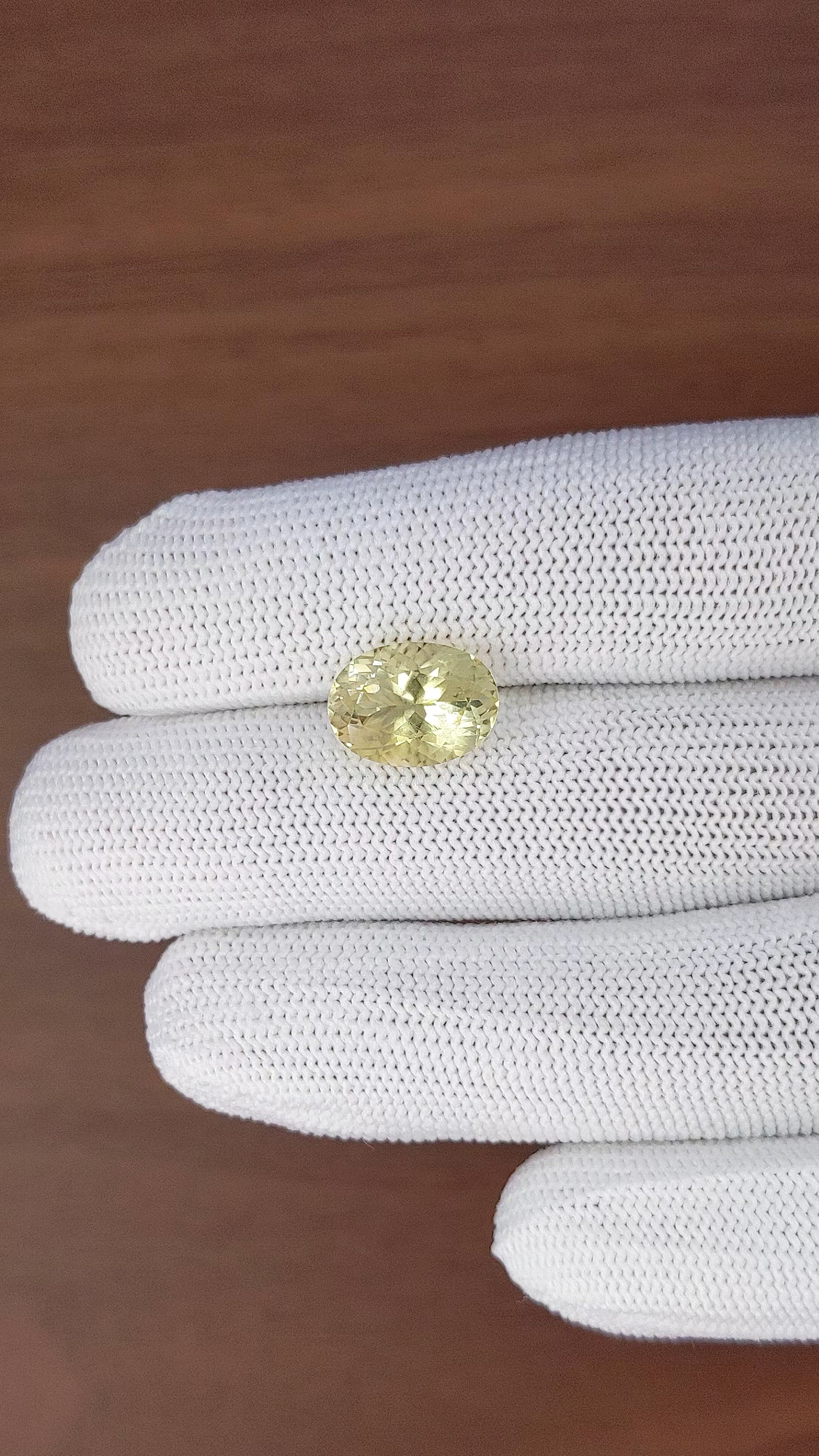 4.36 Ct. Yellow Citrine Size Video