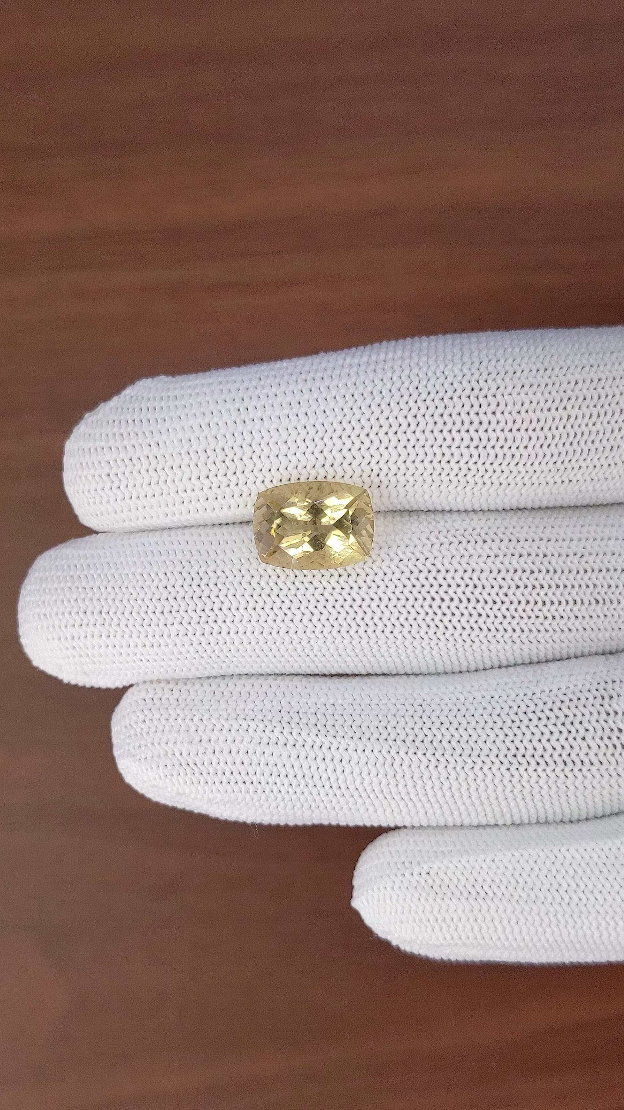 5.12 Ct. Yellow Citrine Size Video