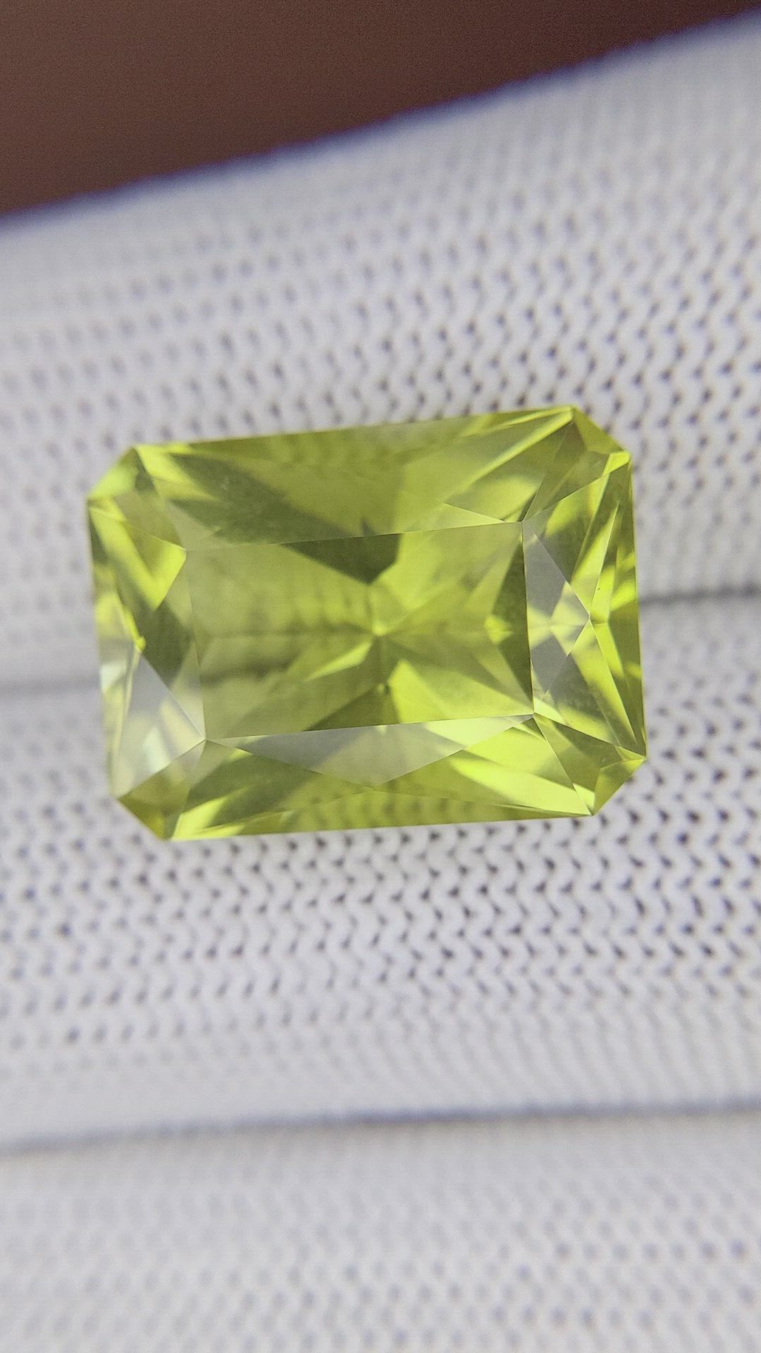 13.04 Ct. Lemon Quartz from Madagascar Size Video