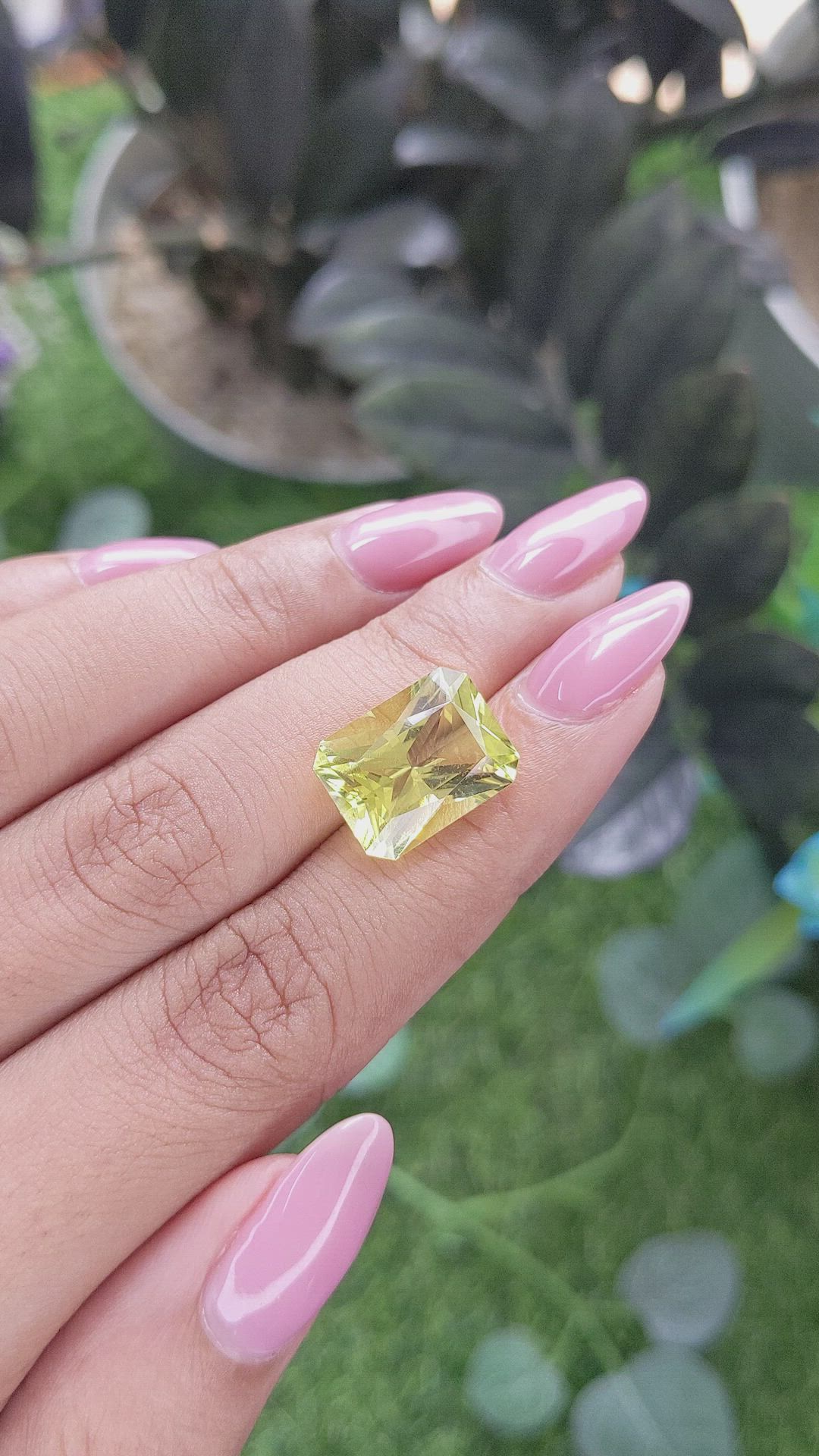 7.53 Ct. Lemon Quartz Size Video