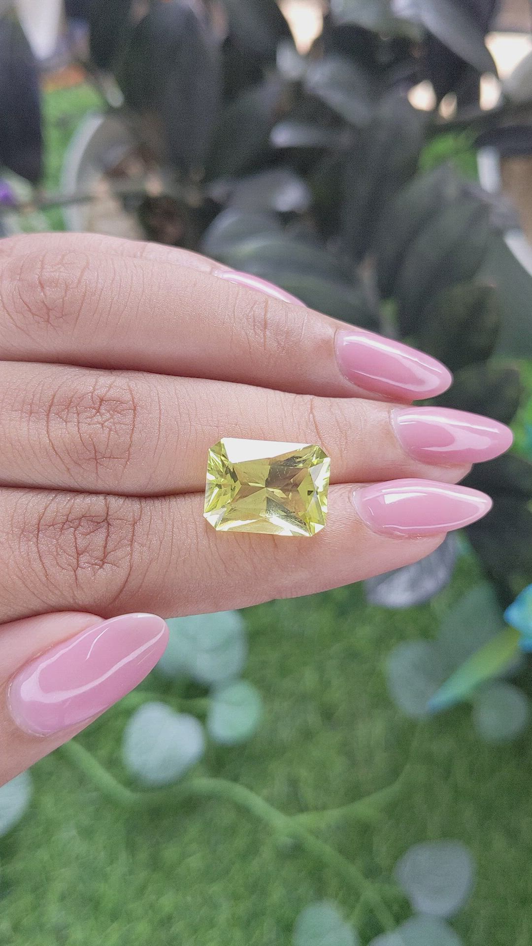 7.53 Ct. Lemon Quartz Size Video