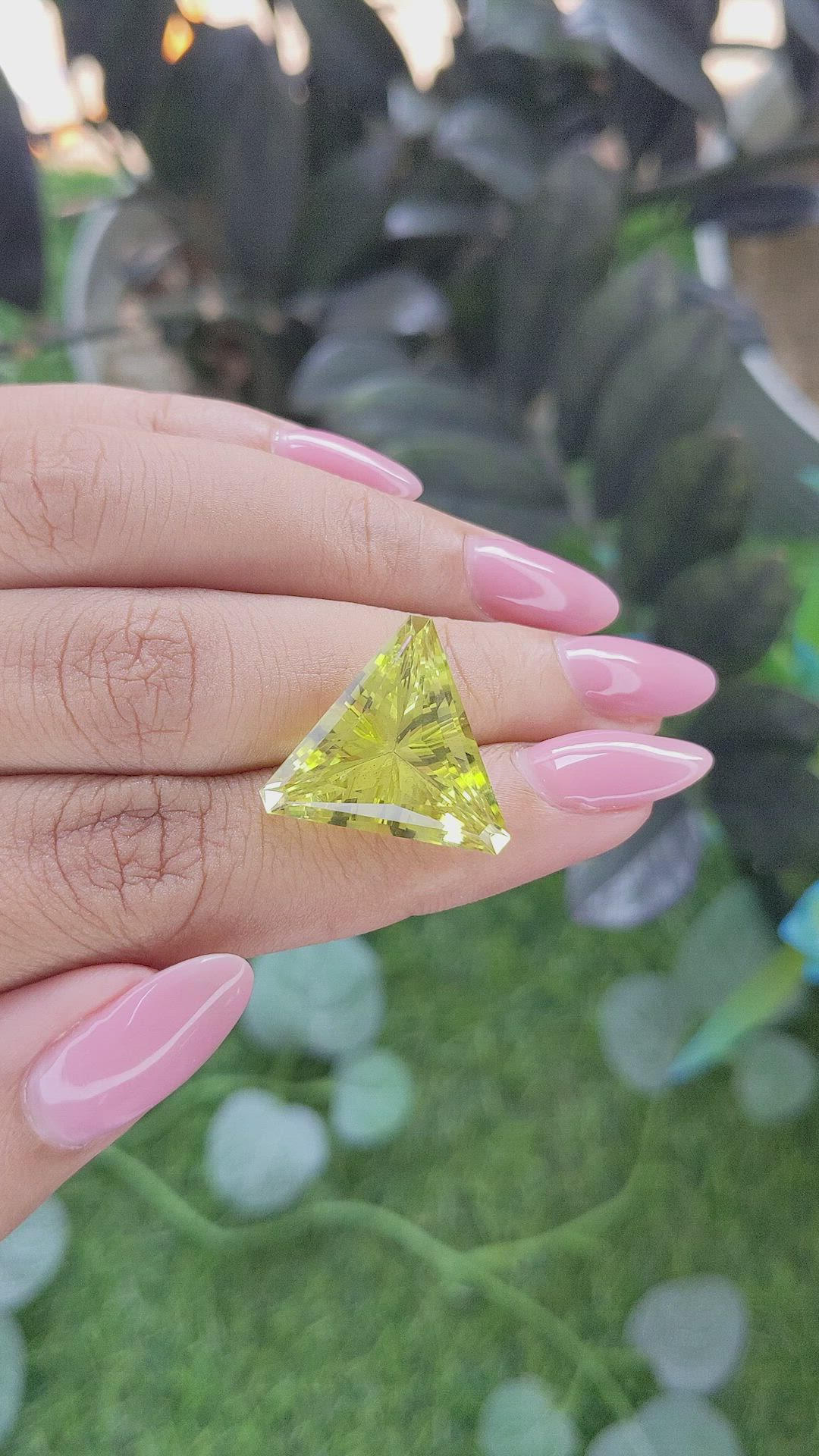 12.47 Ct. Lemon Quartz Size Video