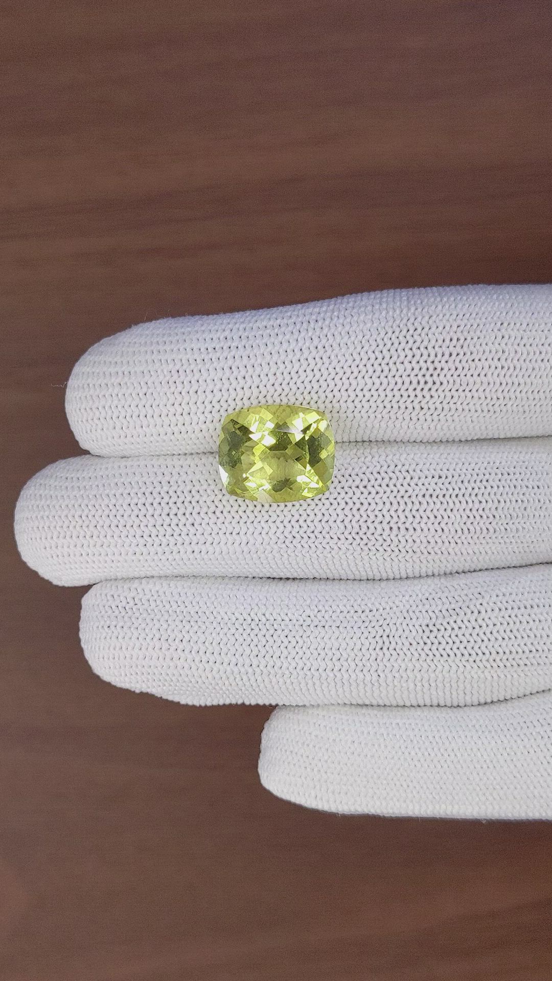 8.03 Ct. Lemon Quartz Size Video