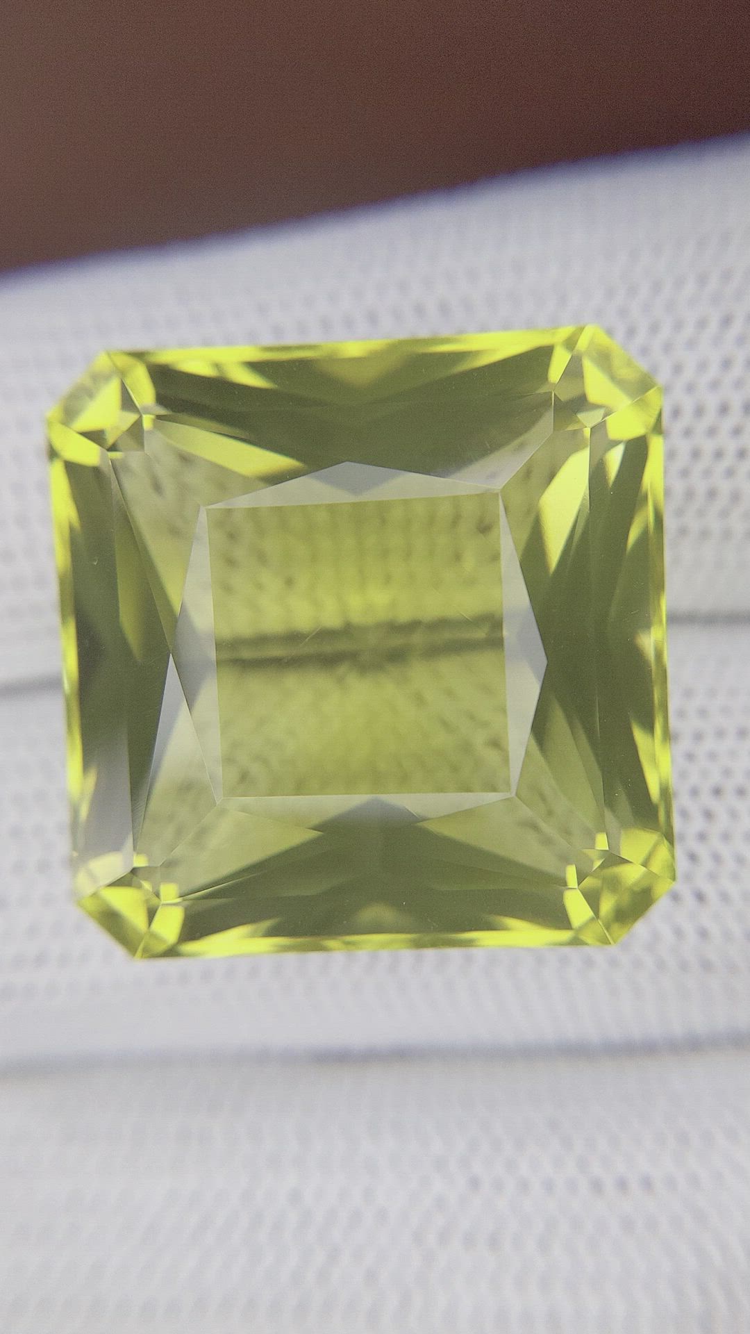 50.01 Ct. Lemon Quartz Size Video