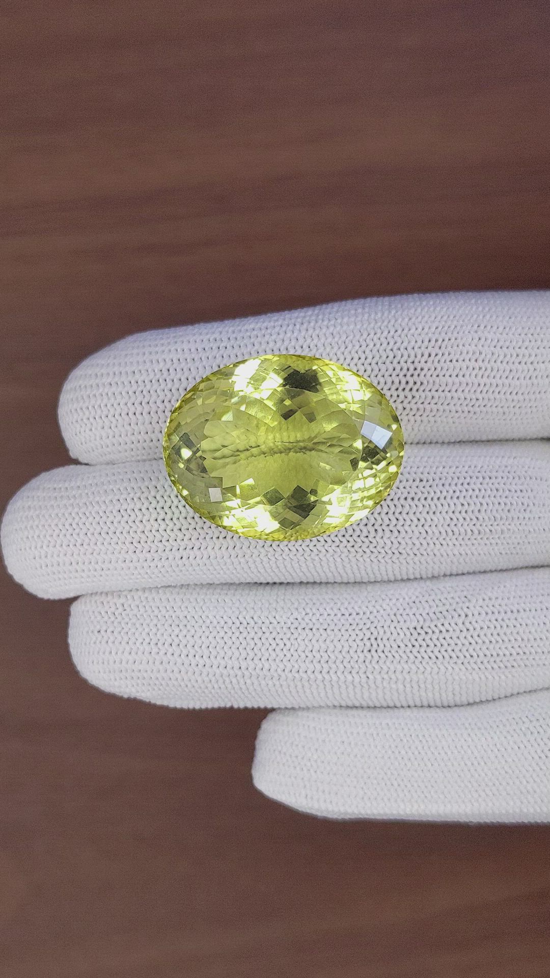 71.67 Ct. Lemon Quartz Size Video