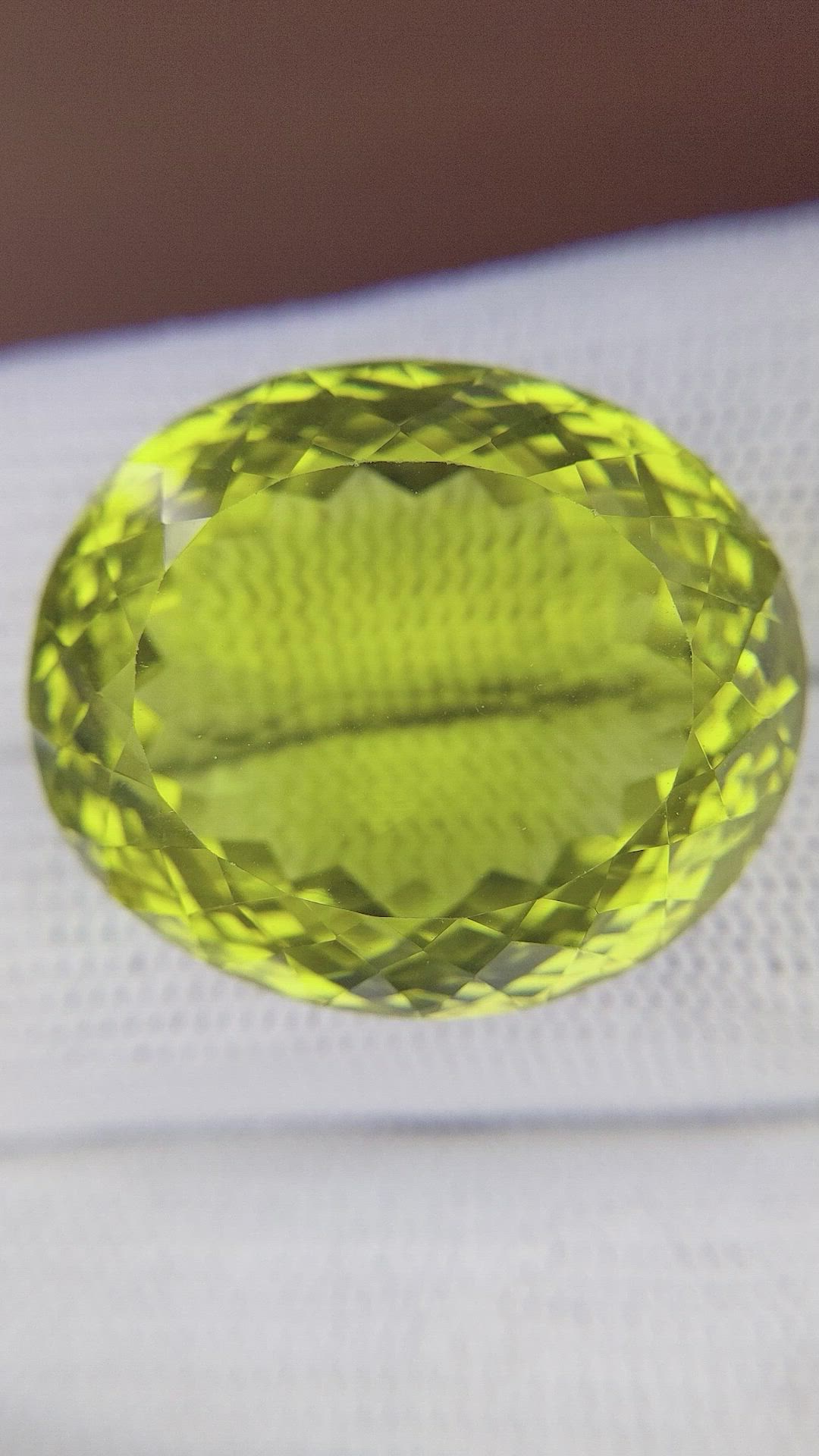 73.92 Ct. Lemon Quartz Size Video