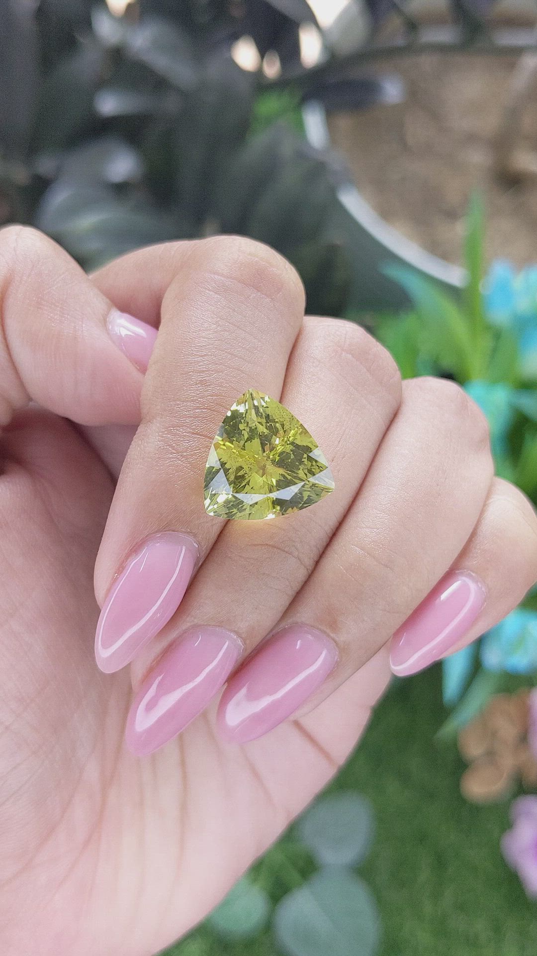 8.82 Ct. Lemon Quartz Size Video