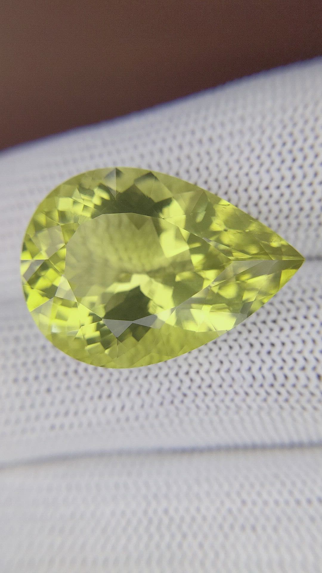 26.48 Ct. Lemon Quartz from Madagascar Size Video